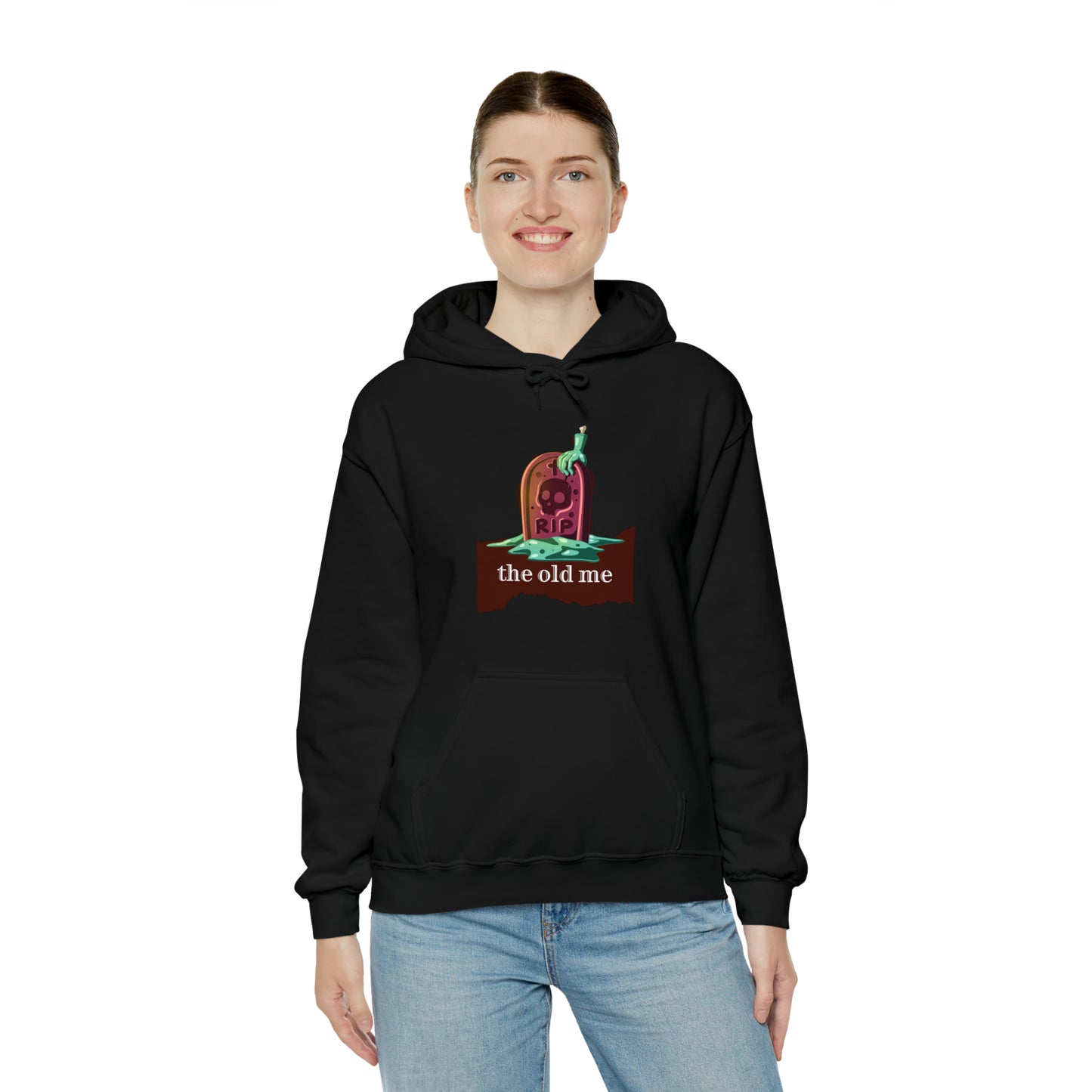 Unisex Hooded Sweatshirt (RIP the old me)
