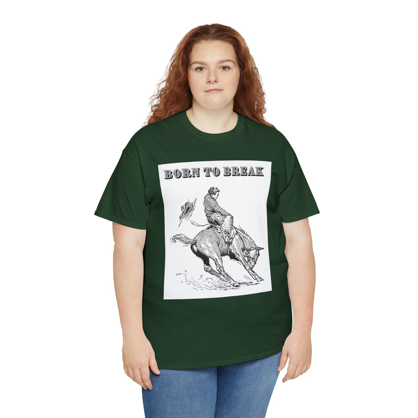 Unisex Cotton T-Shirt (born to break)