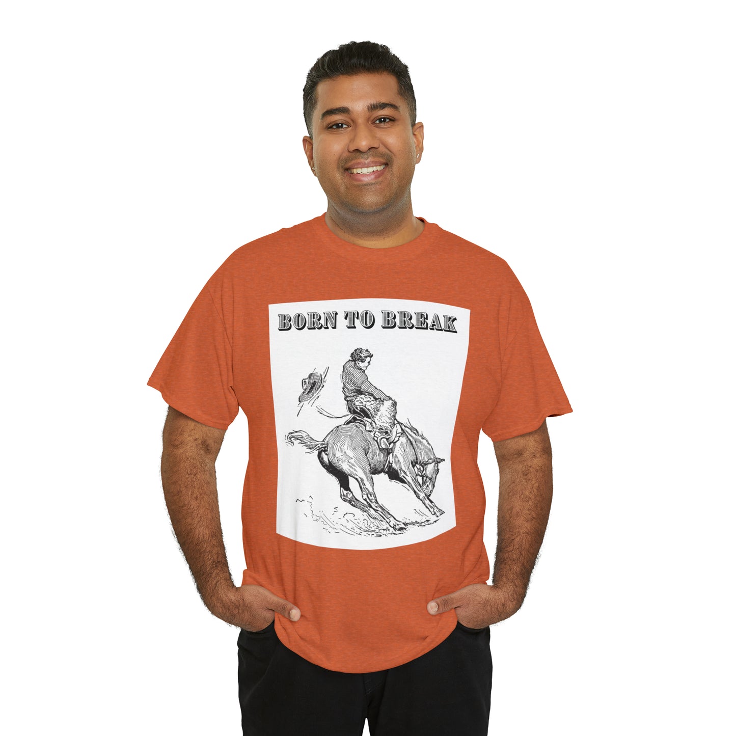 Unisex Cotton T-Shirt (born to break)