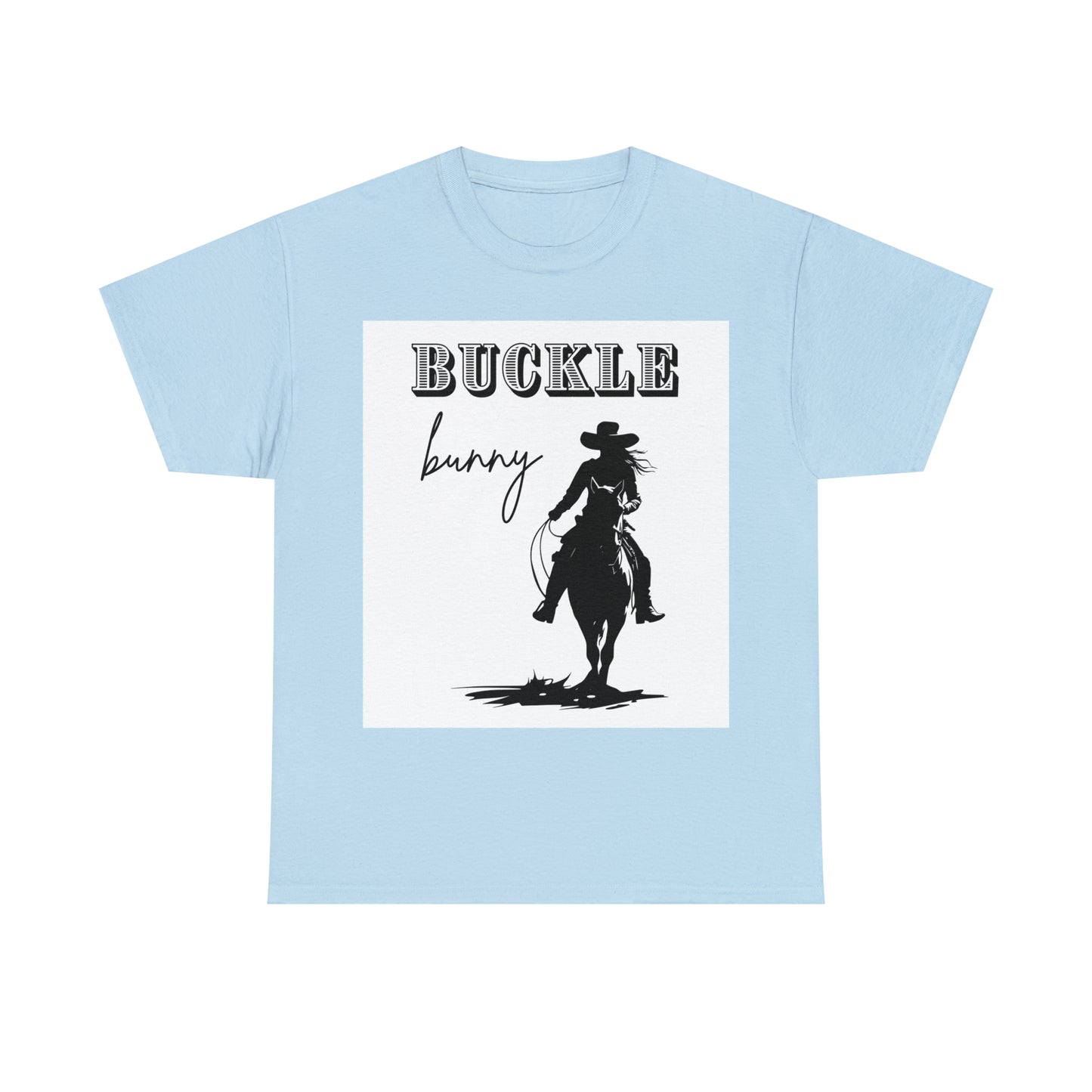 Unisex Cotton T-Shirt (buckle bunny)