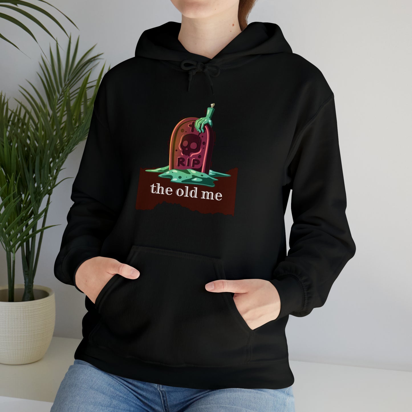 Unisex Hooded Sweatshirt (RIP the old me)