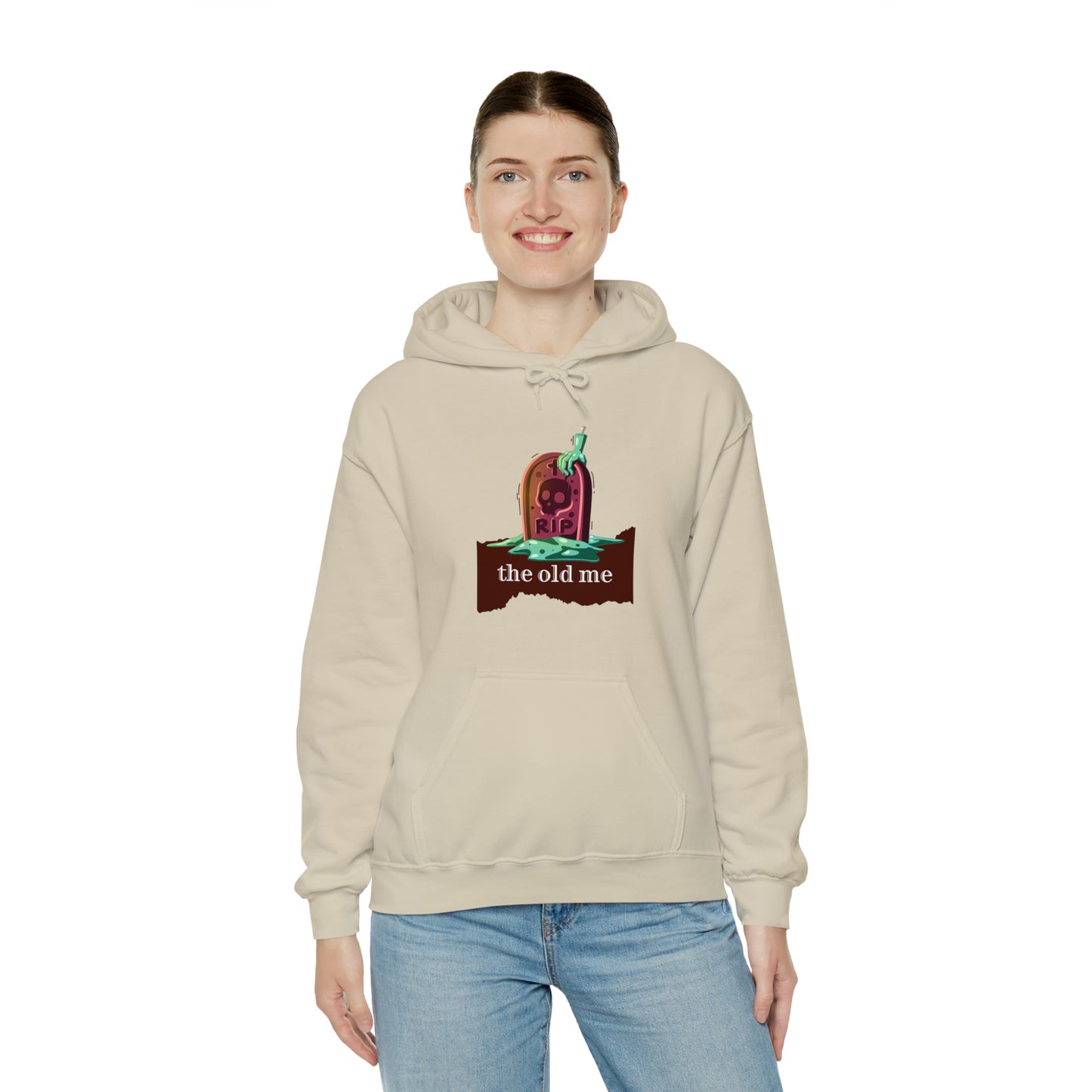 Unisex Hooded Sweatshirt (RIP the old me)