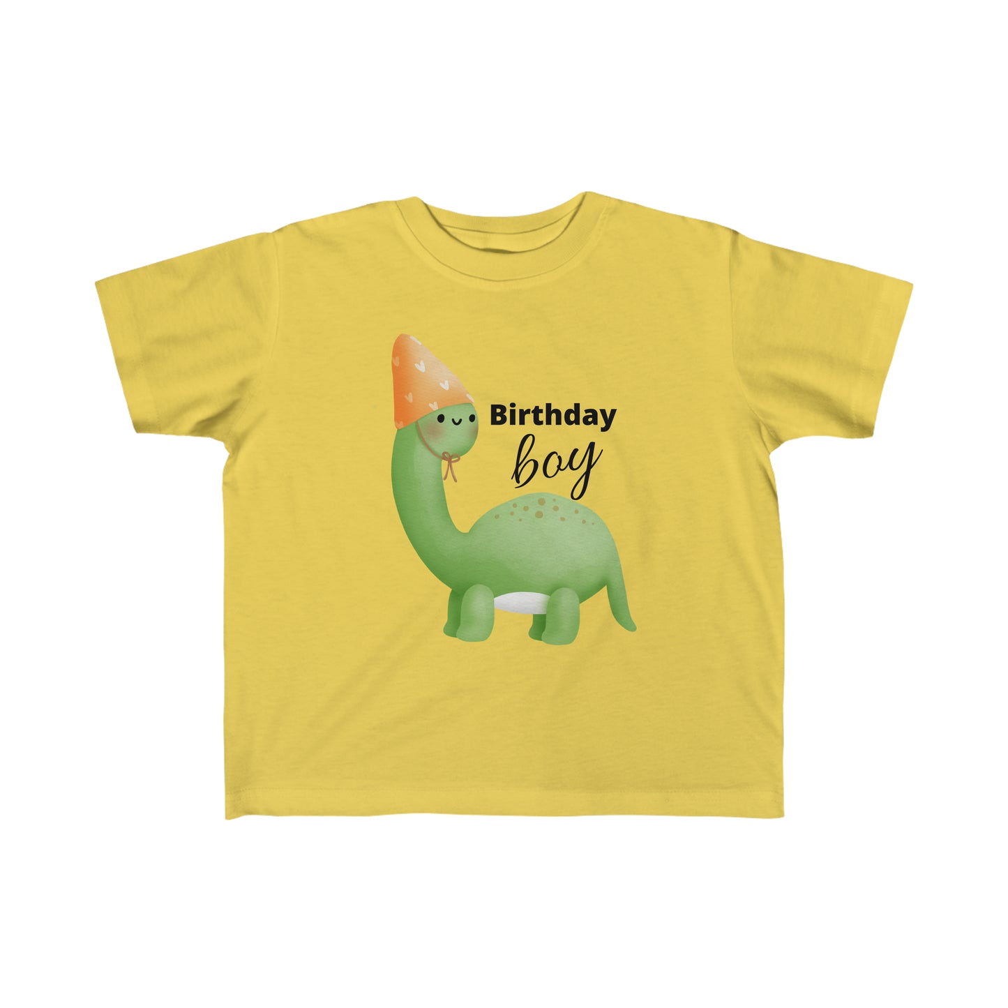 Toddler T-Shirt (Dino Birthday Boy)