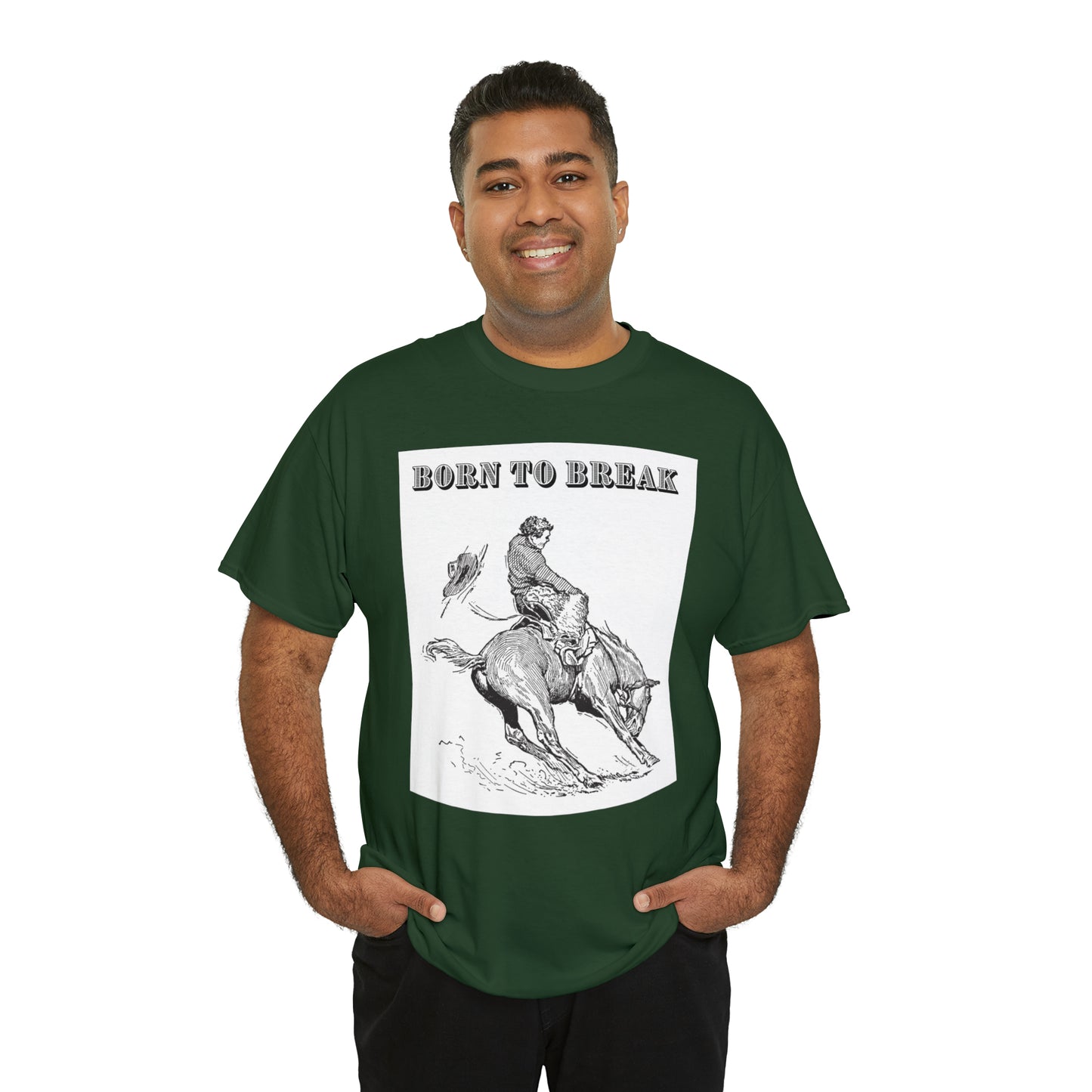 Unisex Cotton T-Shirt (born to break)