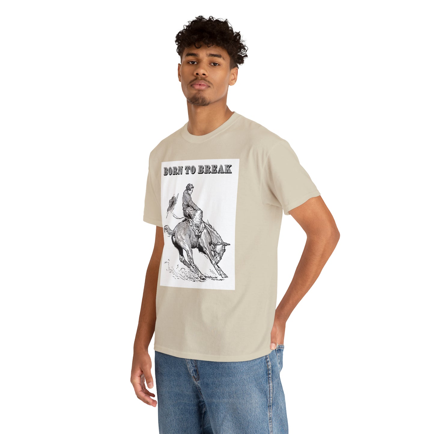 Unisex Cotton T-Shirt (born to break)