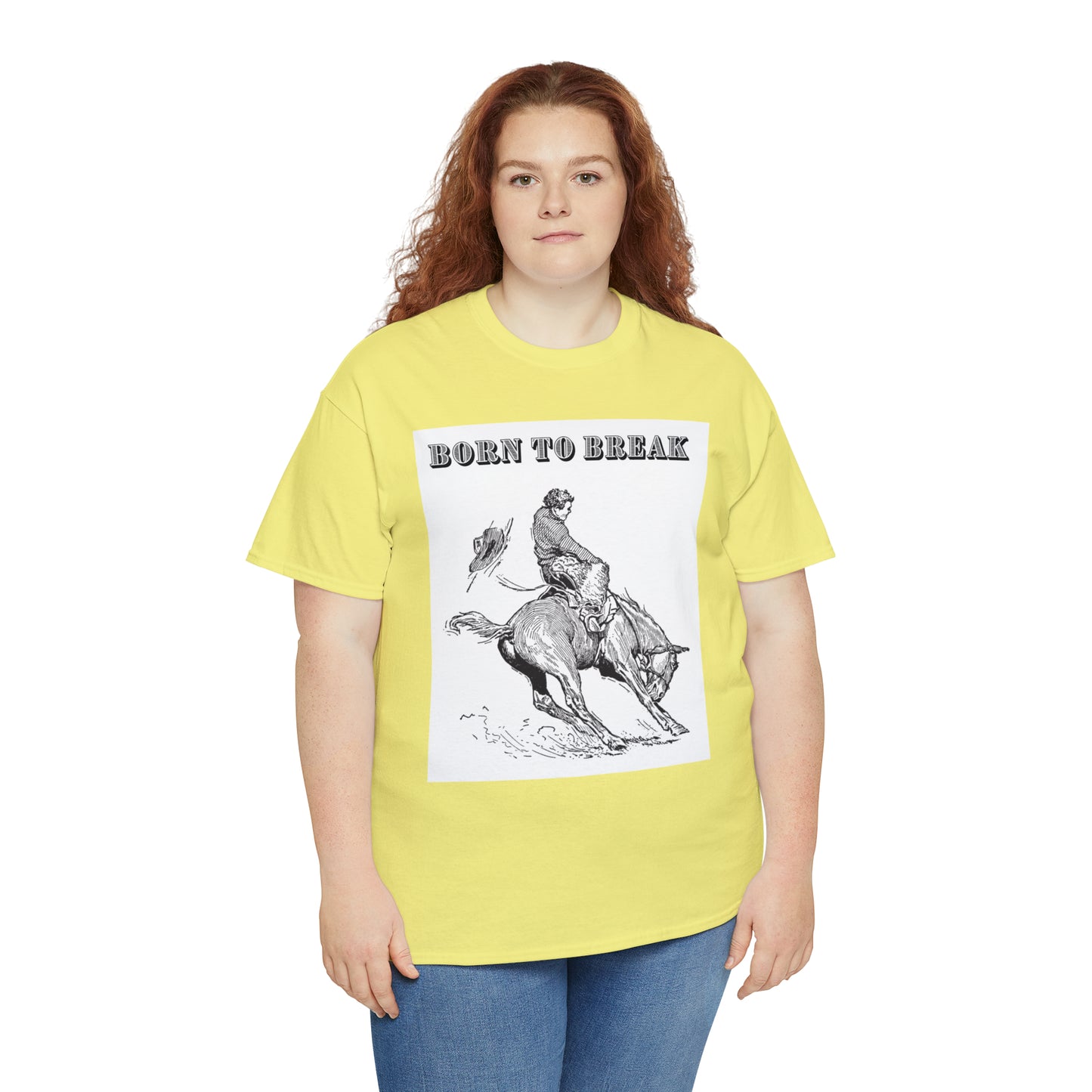 Unisex Cotton T-Shirt (born to break)