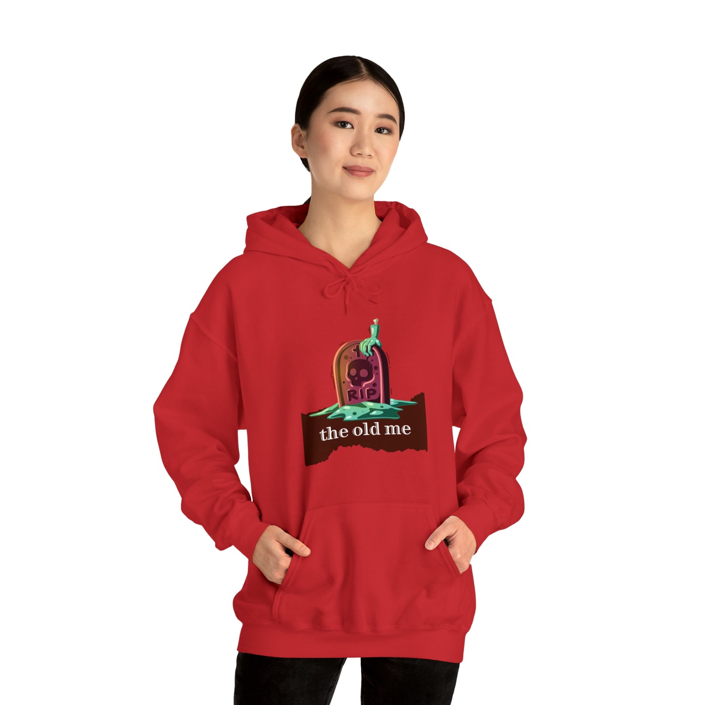Unisex Hooded Sweatshirt (RIP the old me)