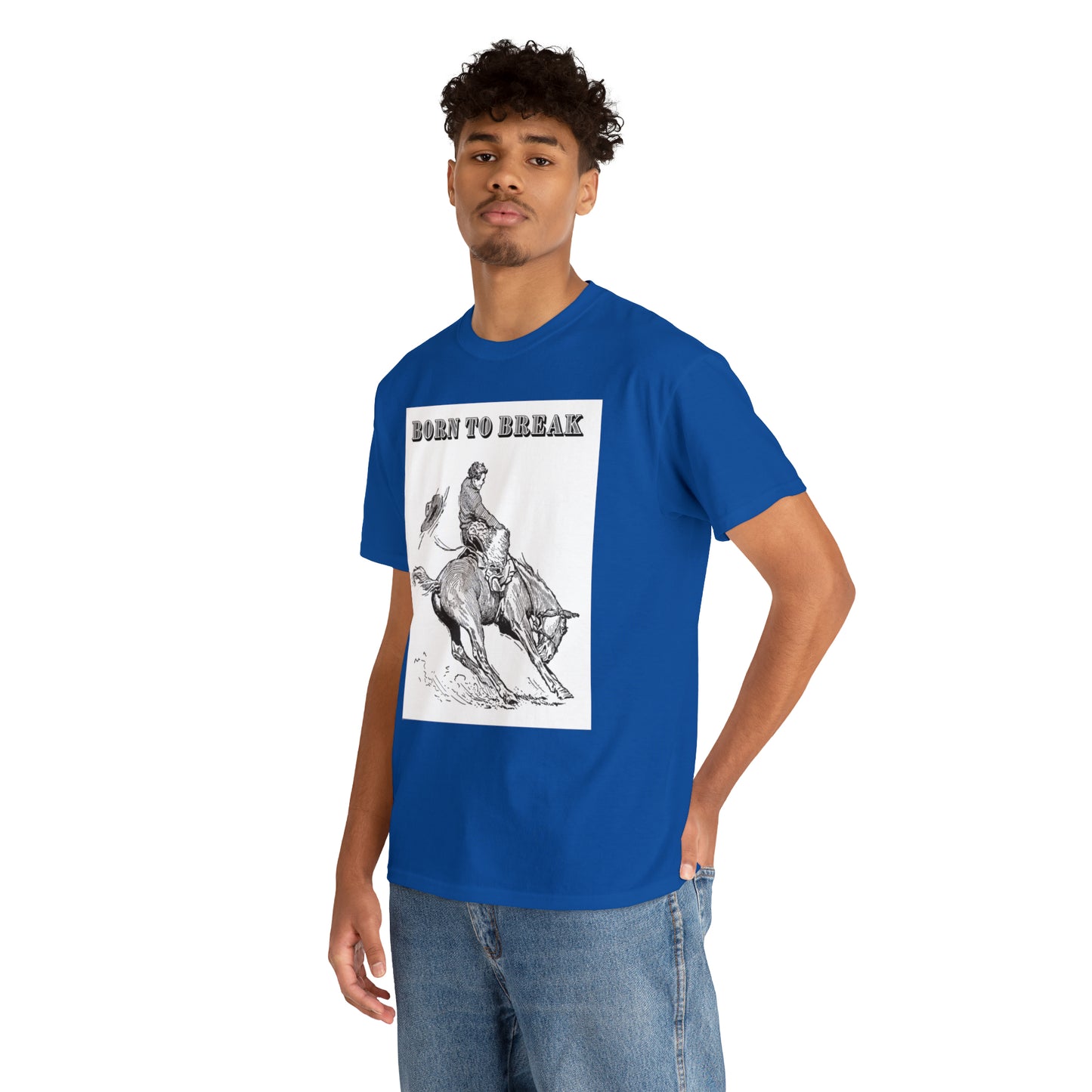Unisex Cotton T-Shirt (born to break)