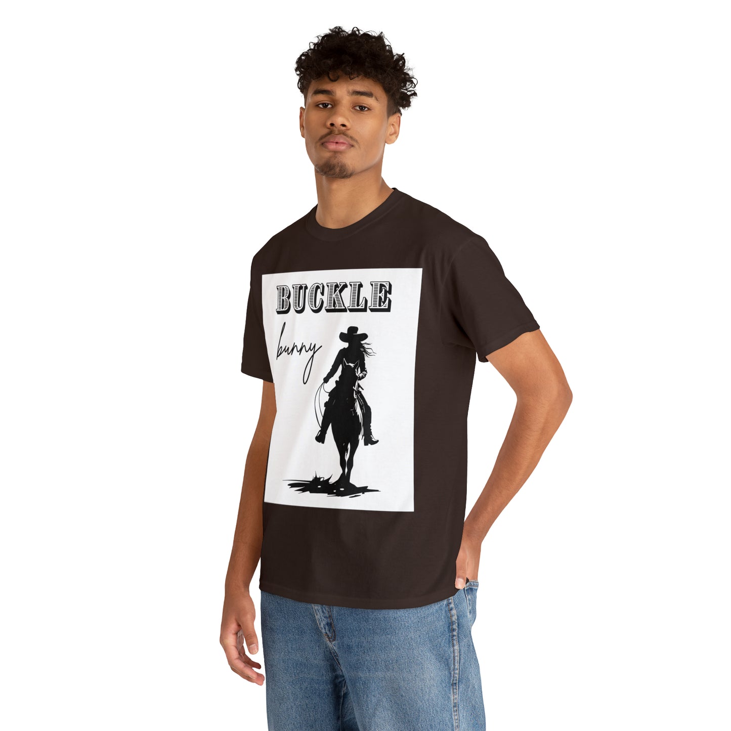 Unisex Cotton T-Shirt (buckle bunny)