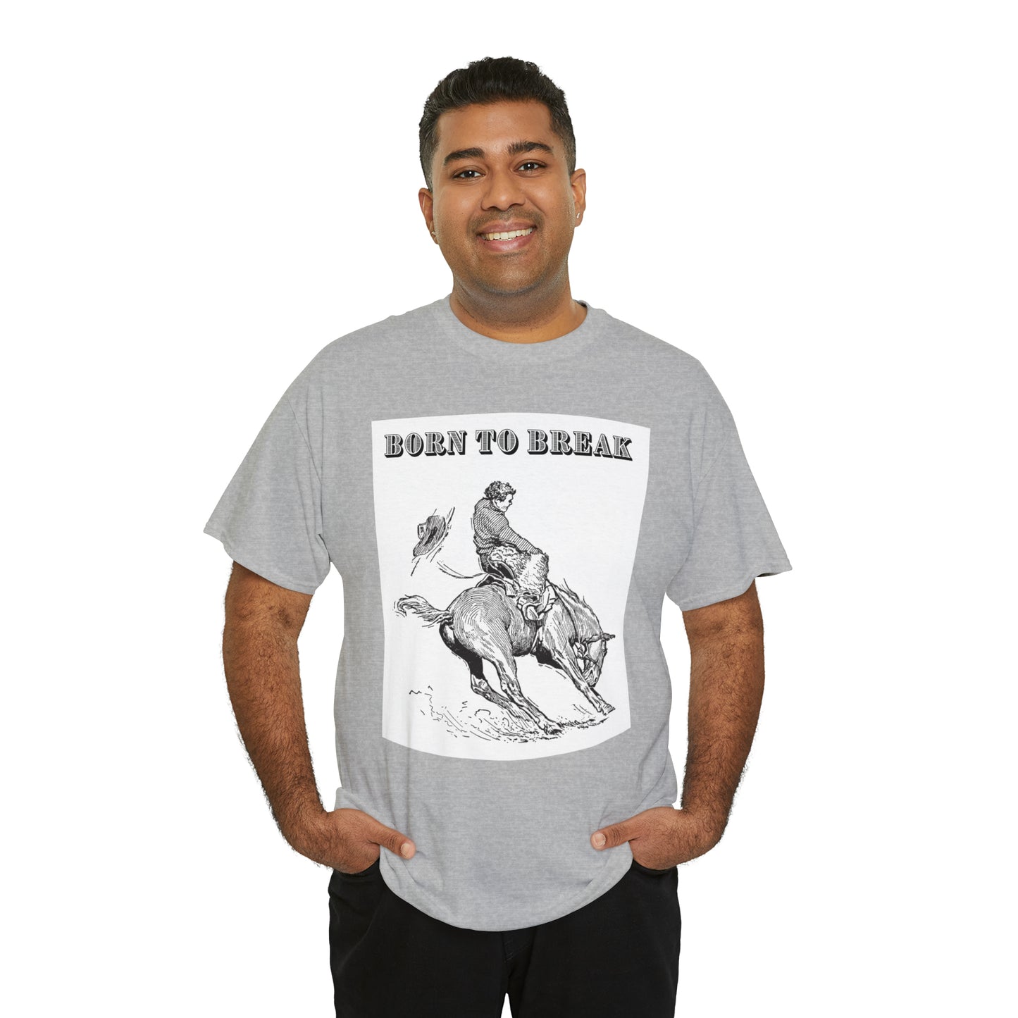 Unisex Cotton T-Shirt (born to break)