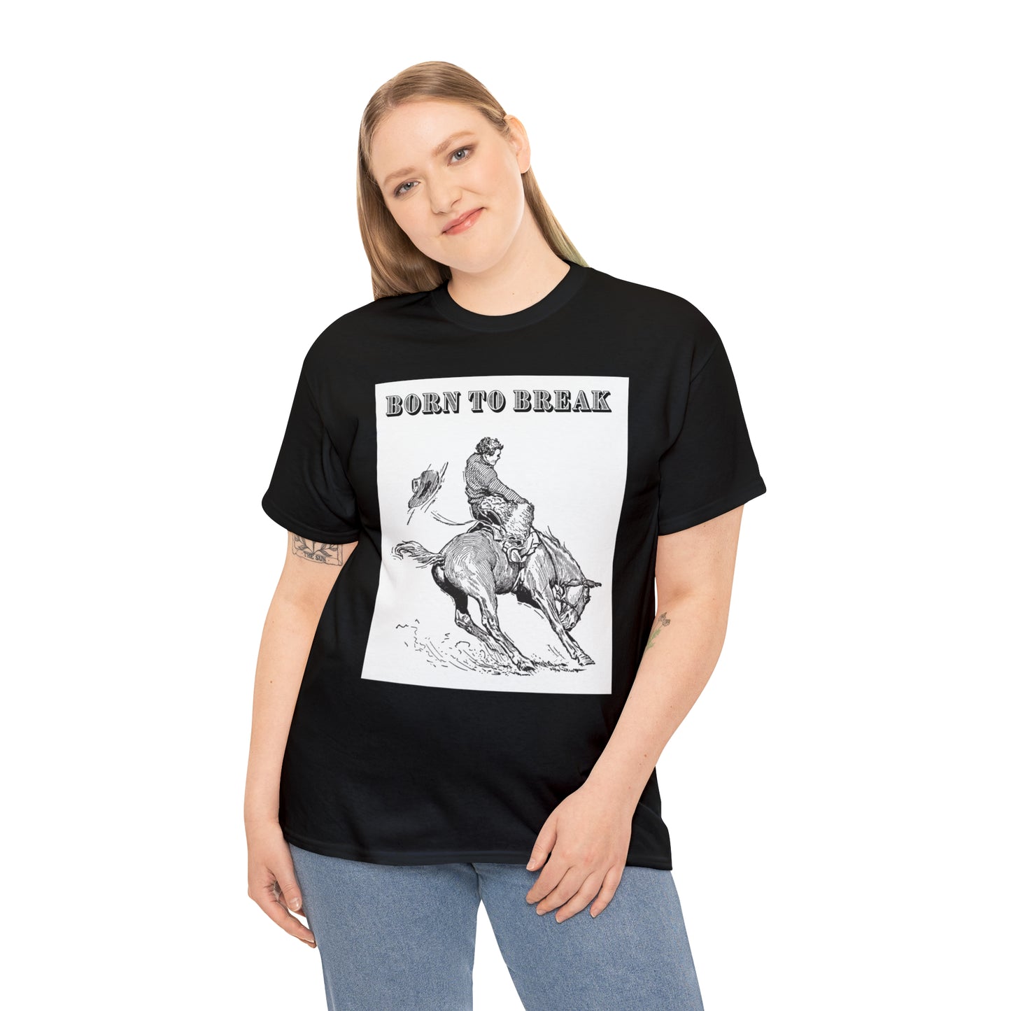 Unisex Cotton T-Shirt (born to break)
