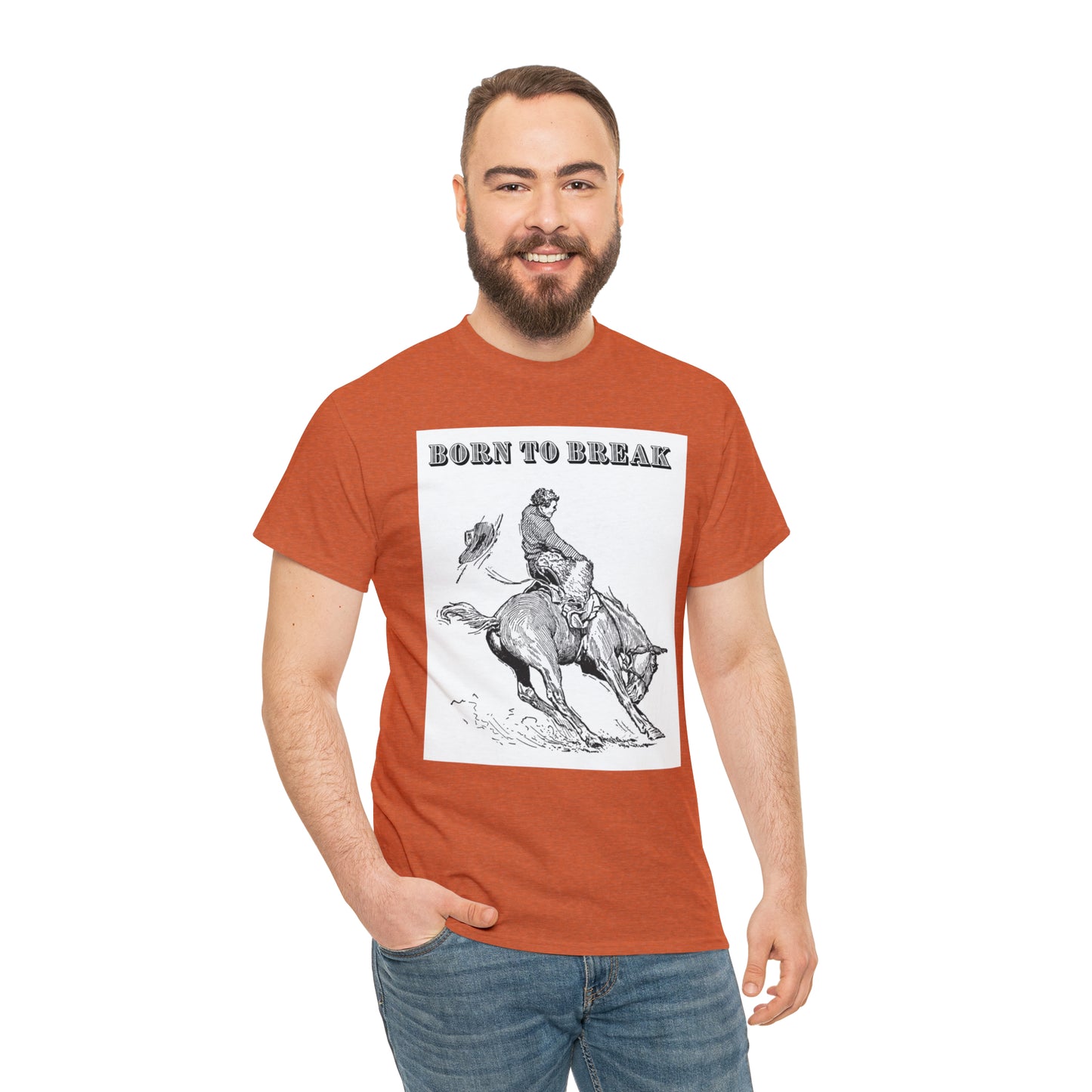 Unisex Cotton T-Shirt (born to break)