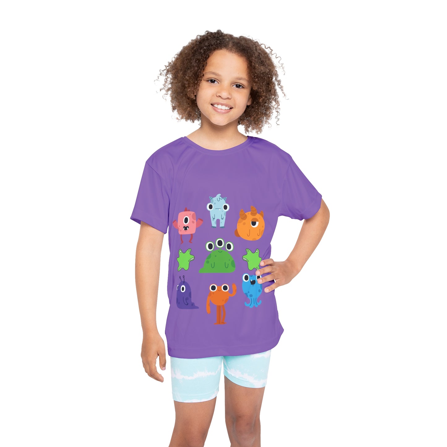 Kids Sports Jersey (monsters)