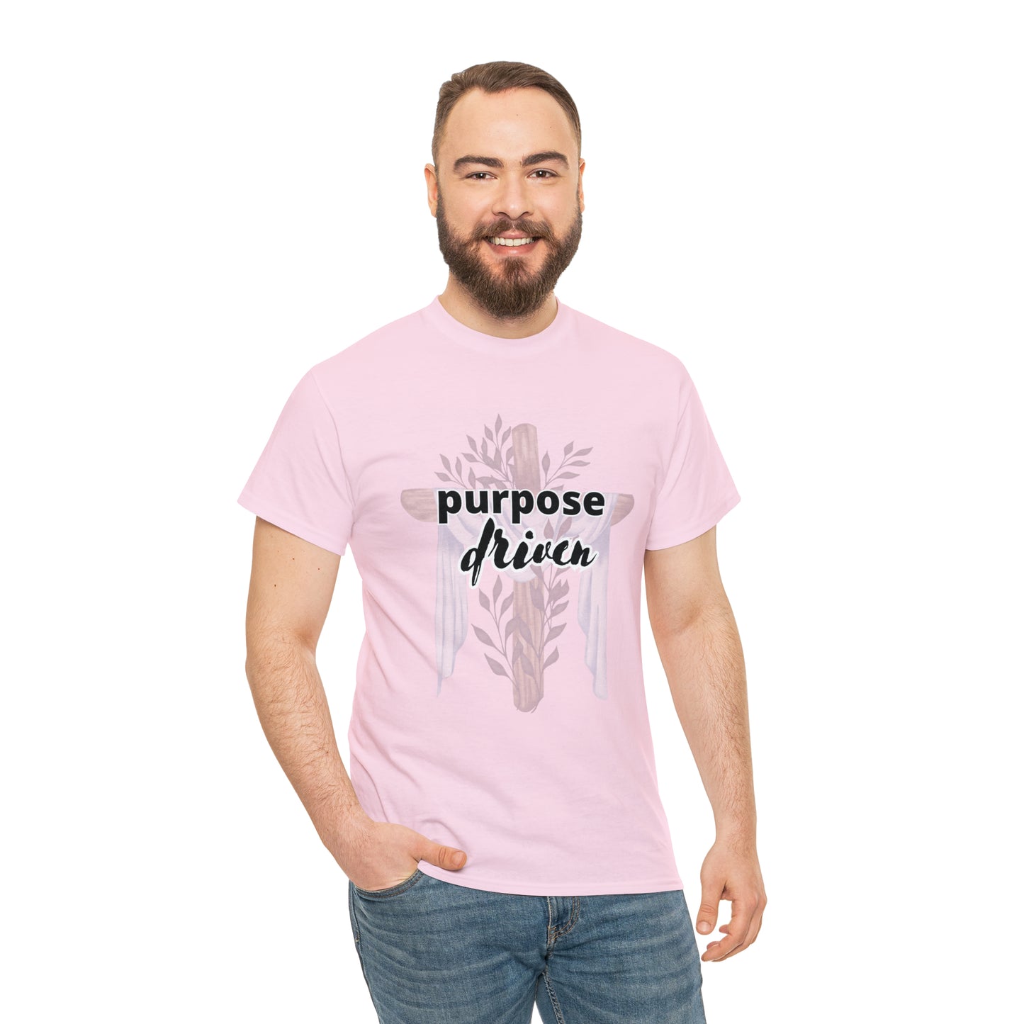 Unisex Cotton T-Shirt (purpose driven cross)
