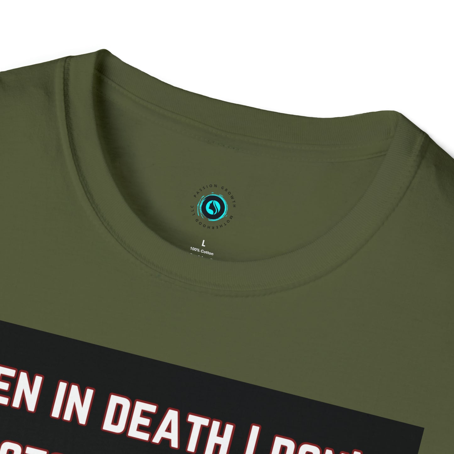 Men’s Softstyle T-Shirt (even in death i don’t stop working)