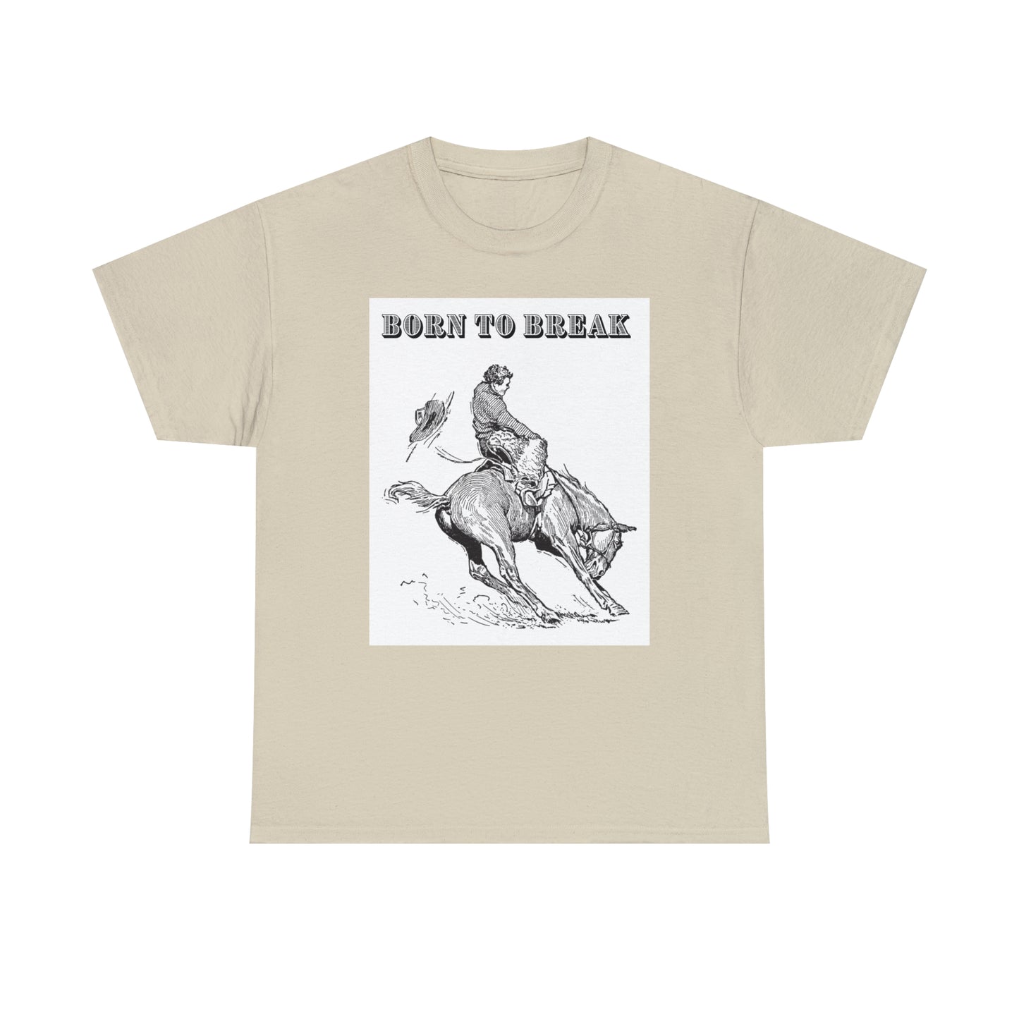 Unisex Cotton T-Shirt (born to break)