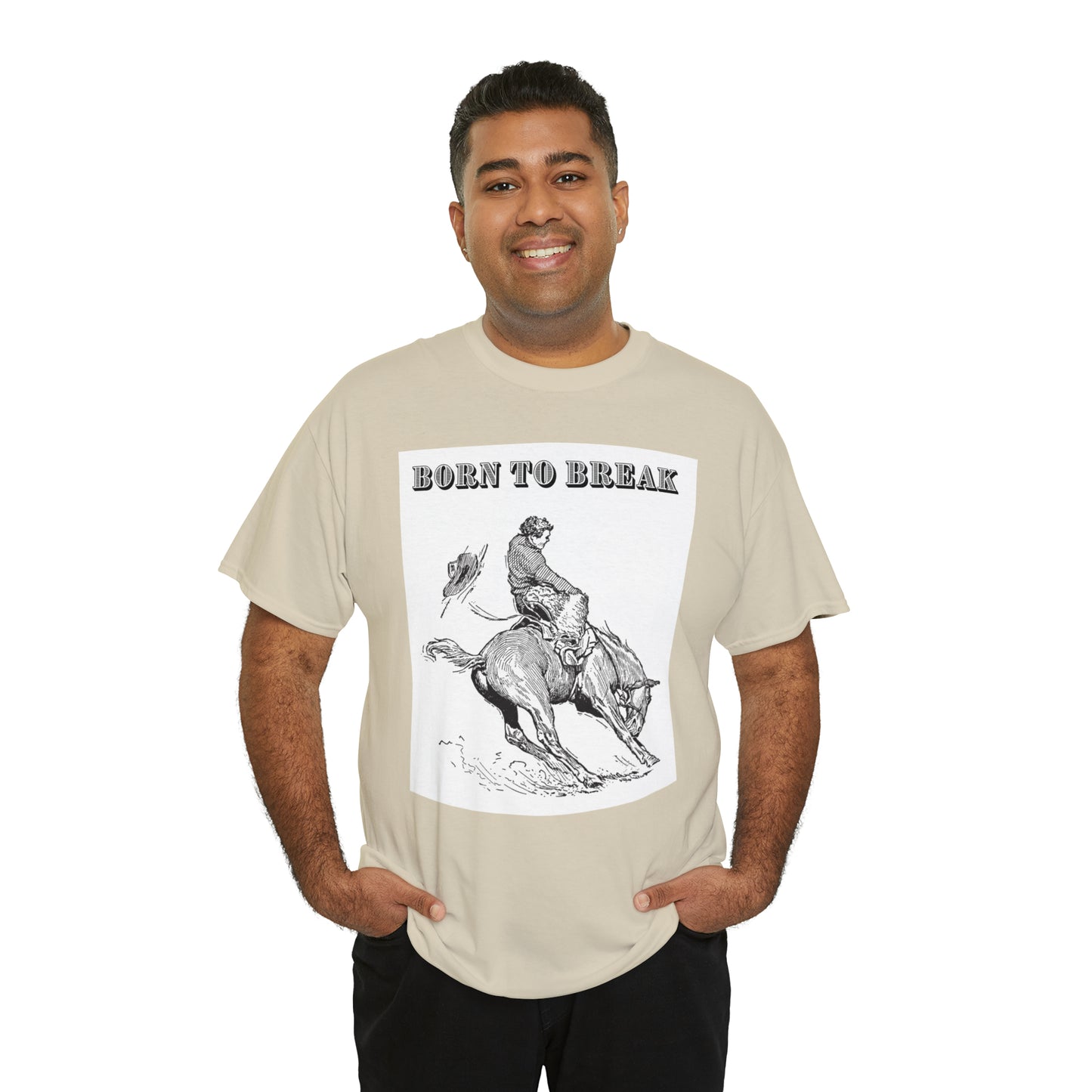 Unisex Cotton T-Shirt (born to break)