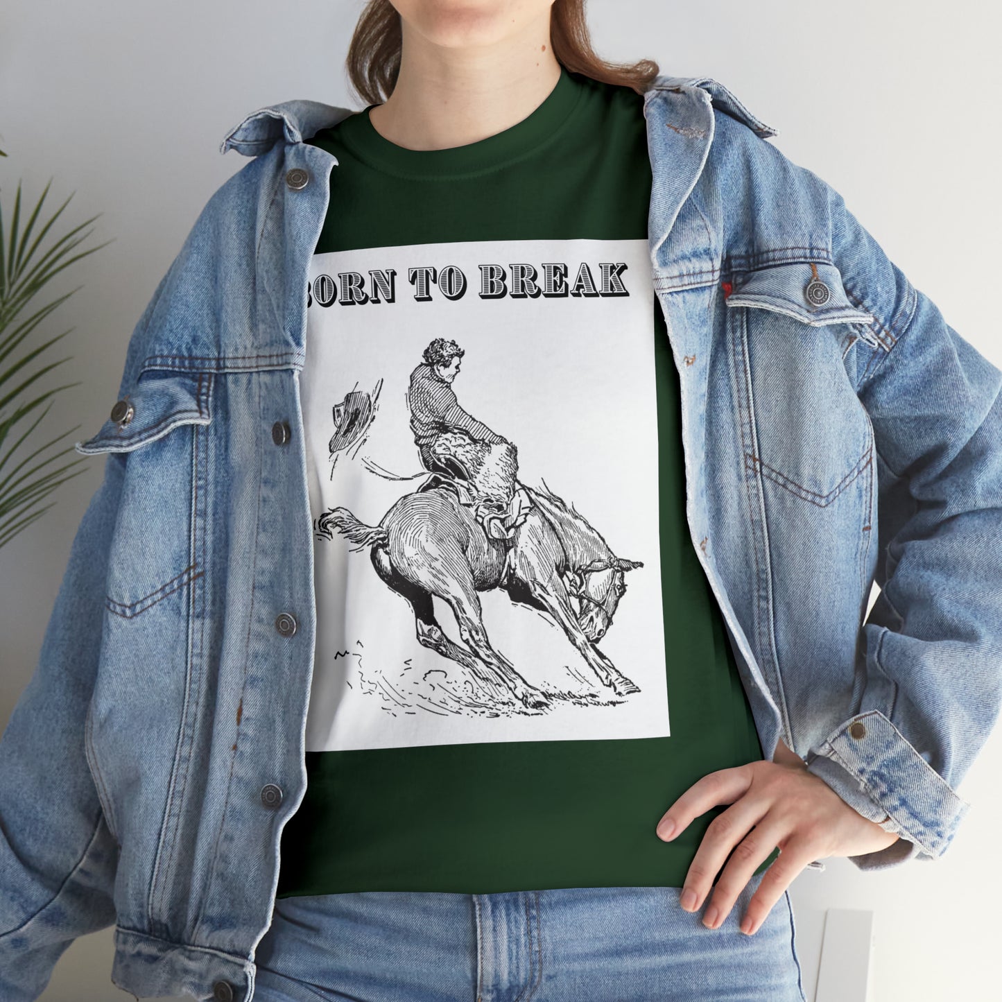Unisex Cotton T-Shirt (born to break)