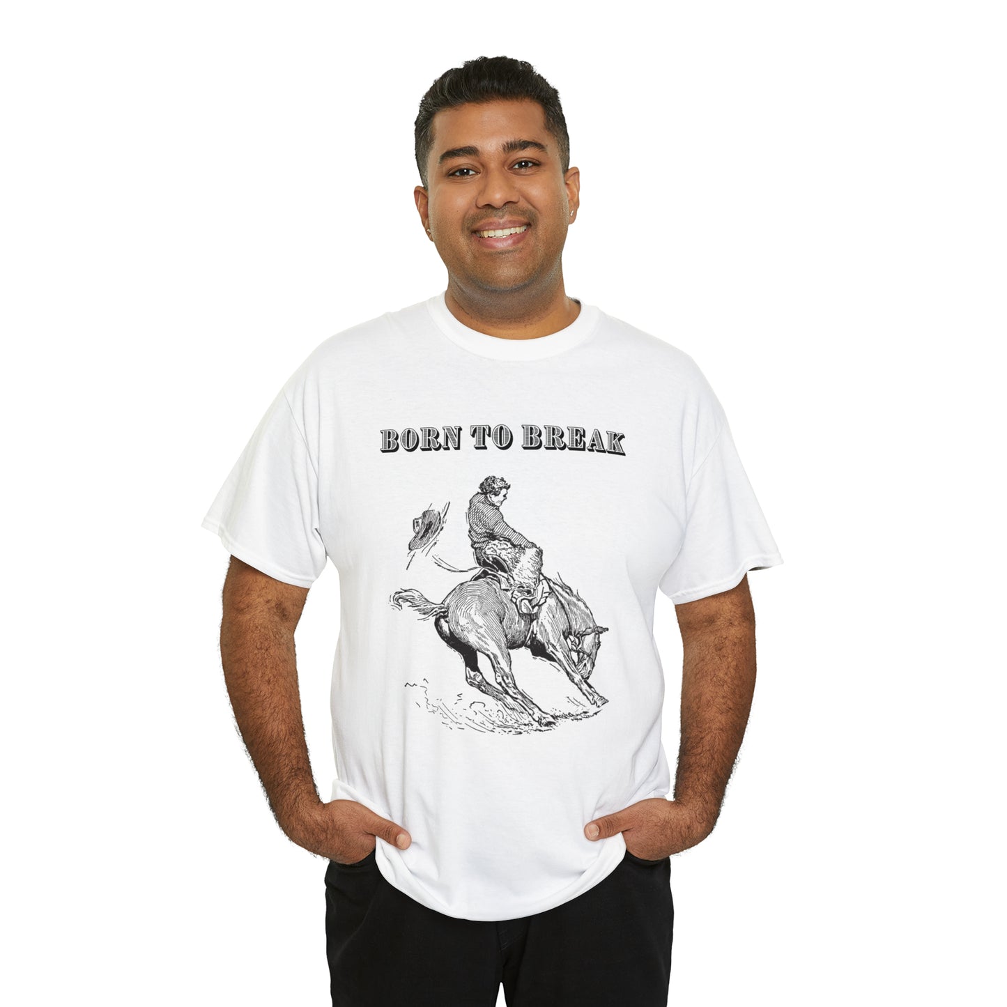 Unisex Cotton T-Shirt (born to break)