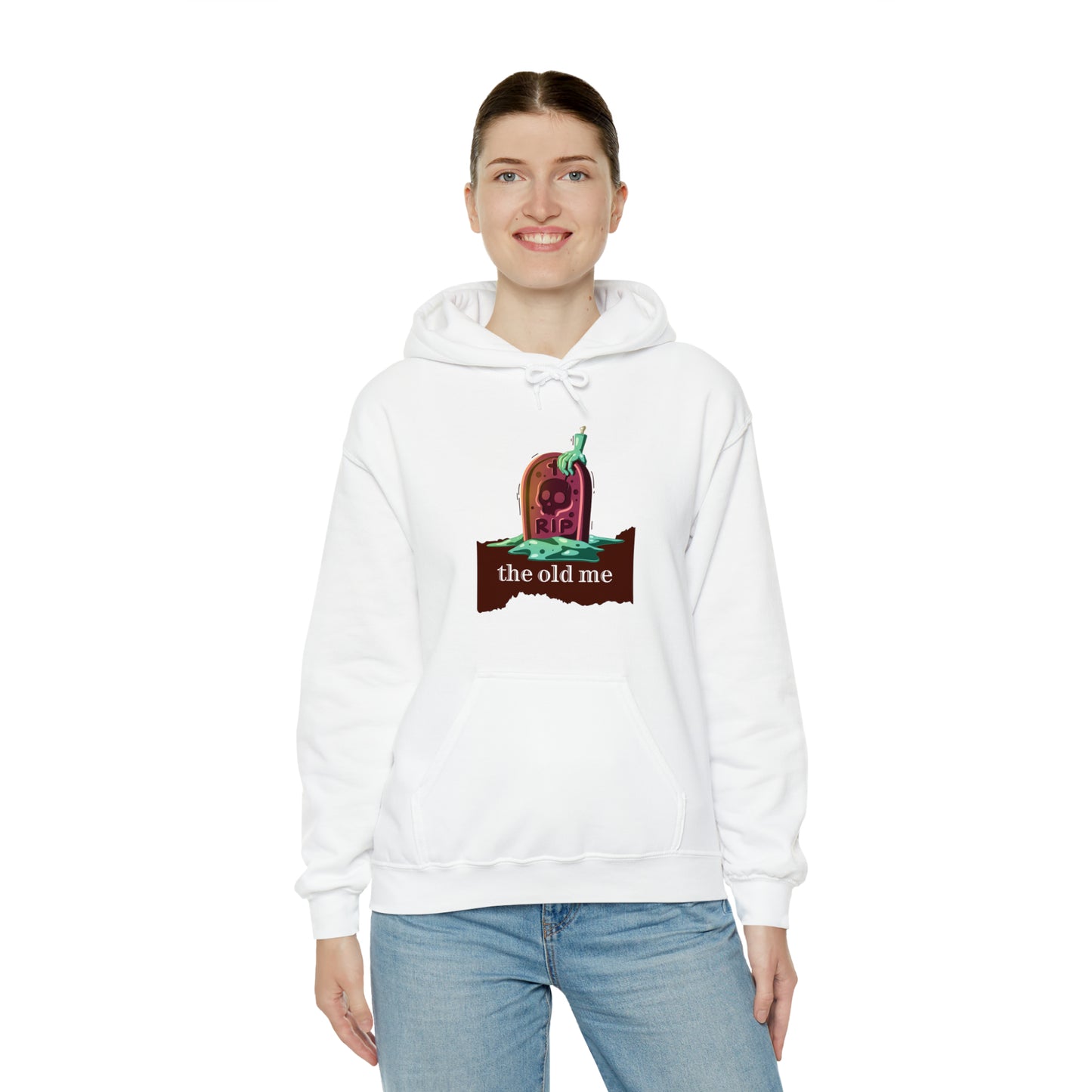 Unisex Hooded Sweatshirt (RIP the old me)