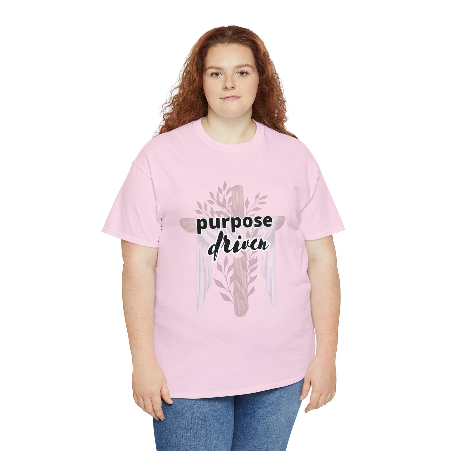 Unisex Cotton T-Shirt (purpose driven cross)