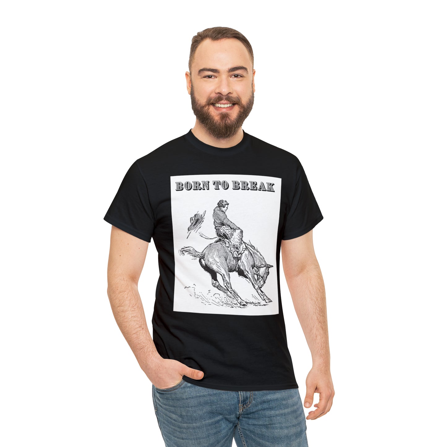 Unisex Cotton T-Shirt (born to break)