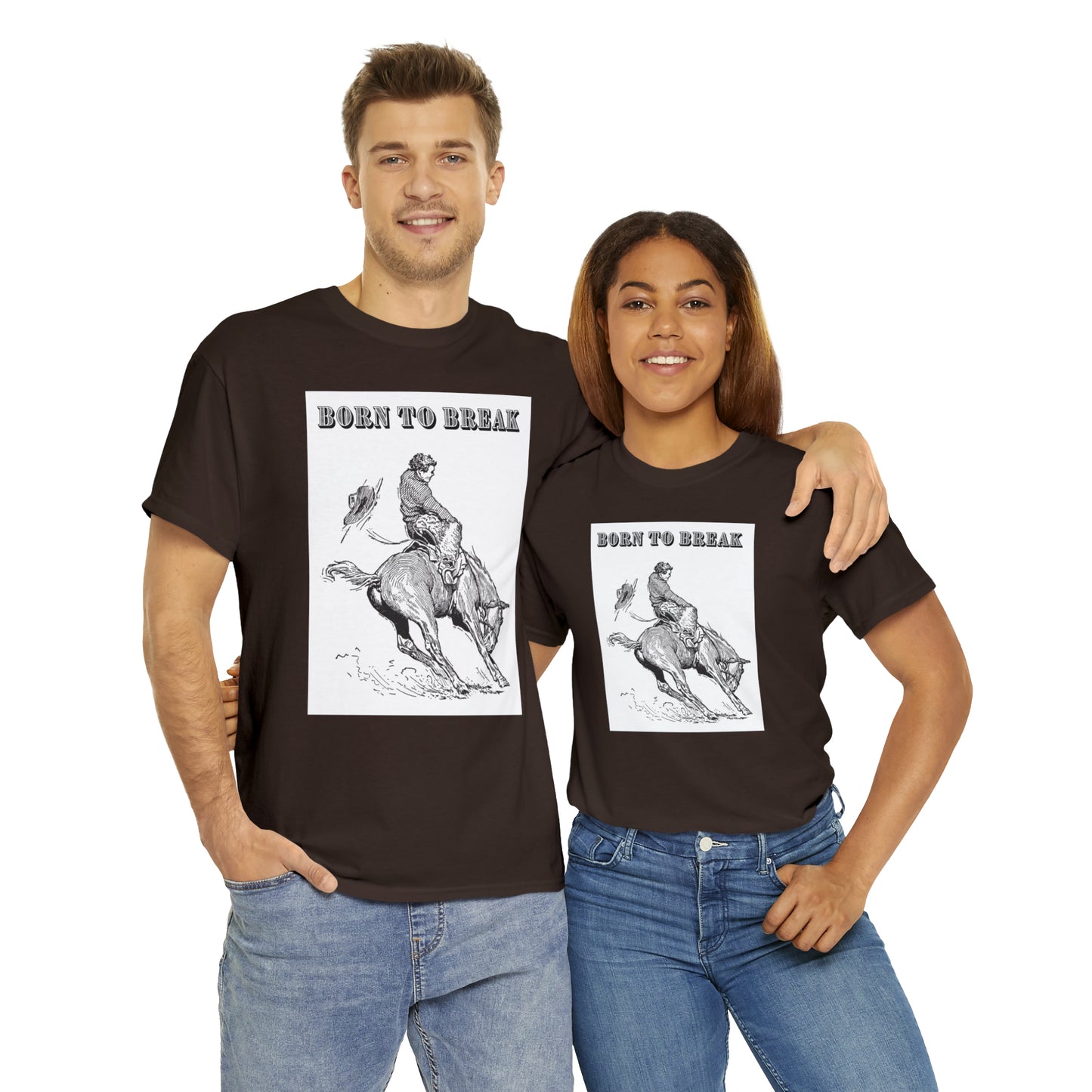 Unisex Cotton T-Shirt (born to break)