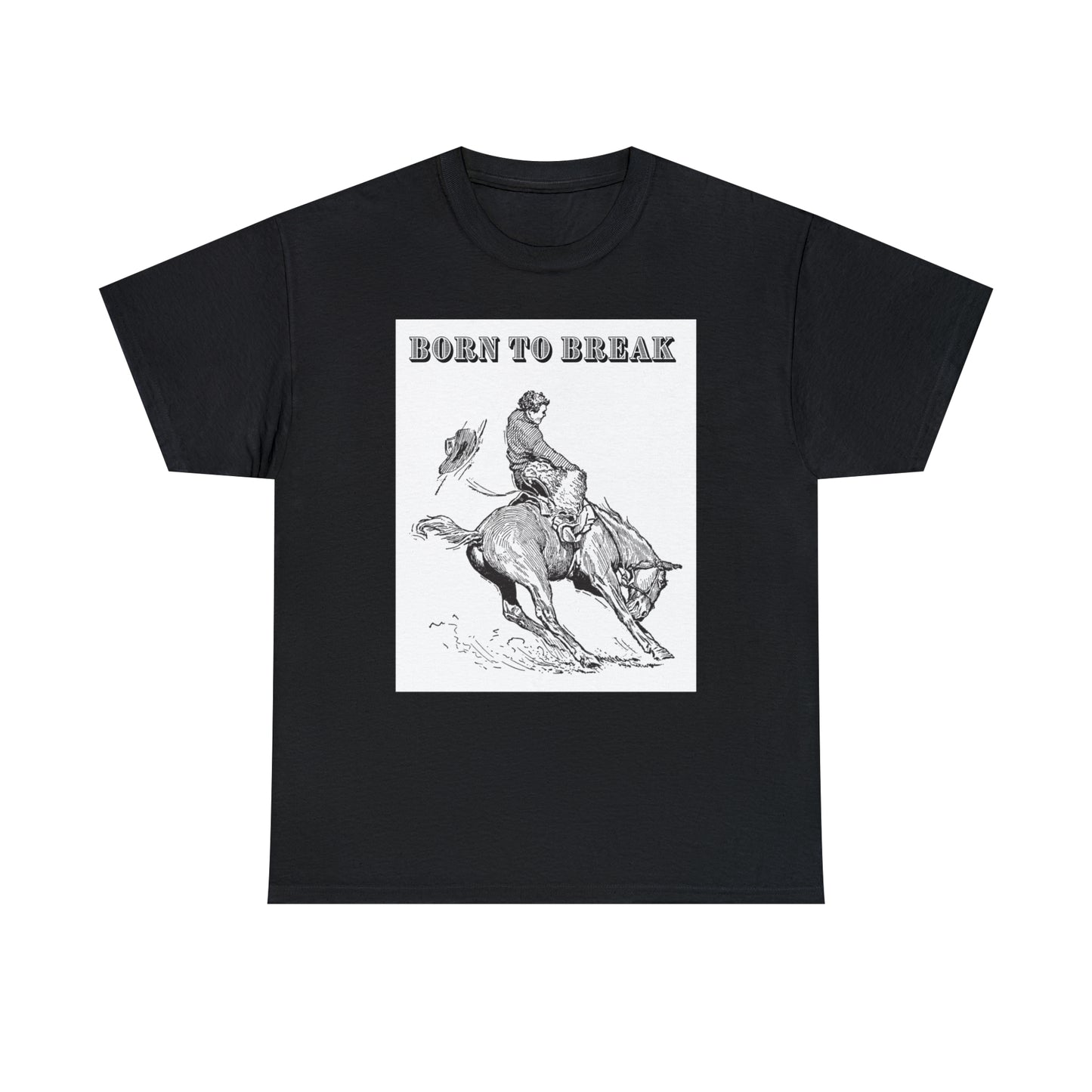 Unisex Cotton T-Shirt (born to break)