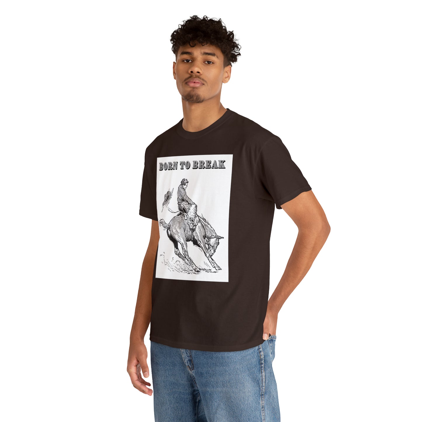 Unisex Cotton T-Shirt (born to break)