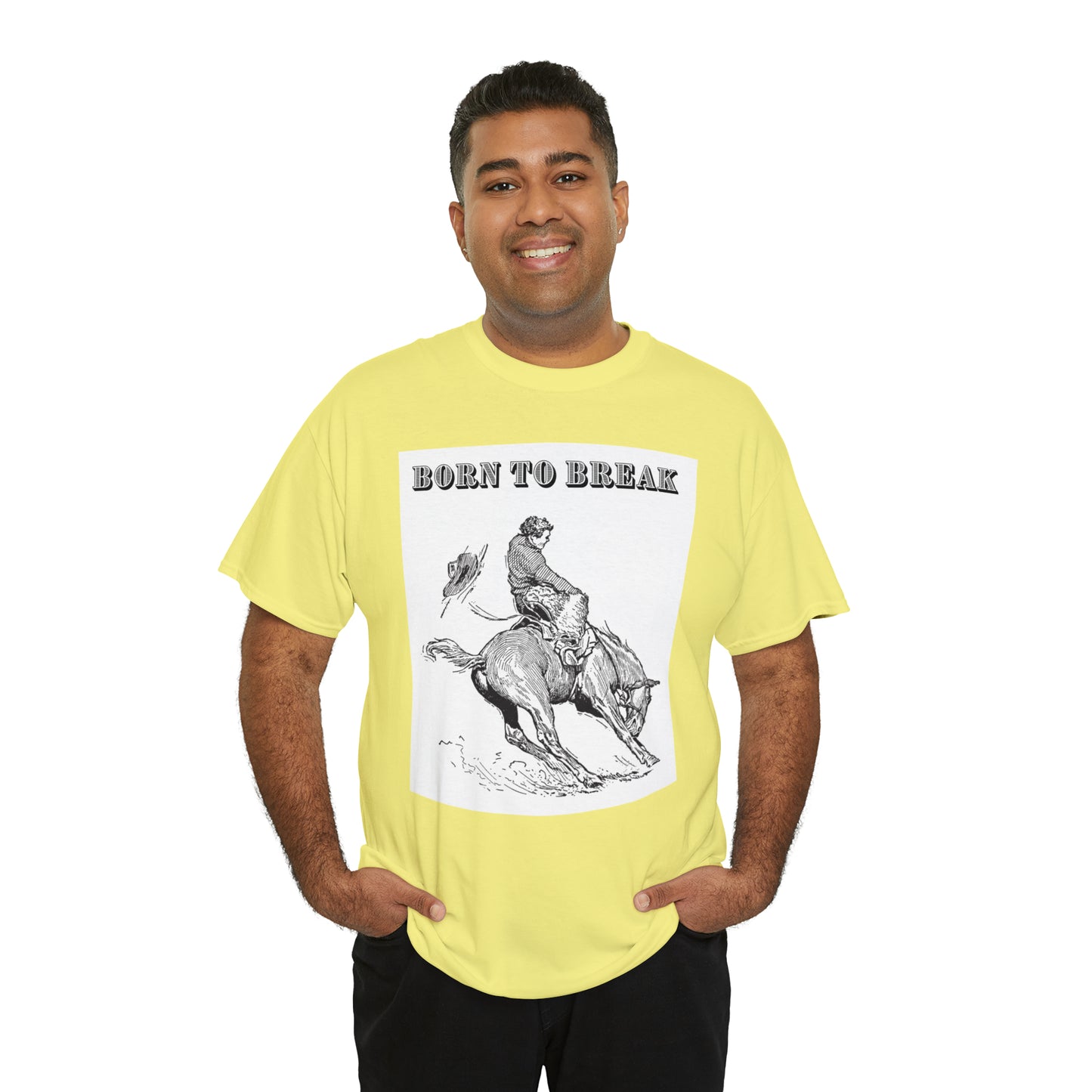 Unisex Cotton T-Shirt (born to break)