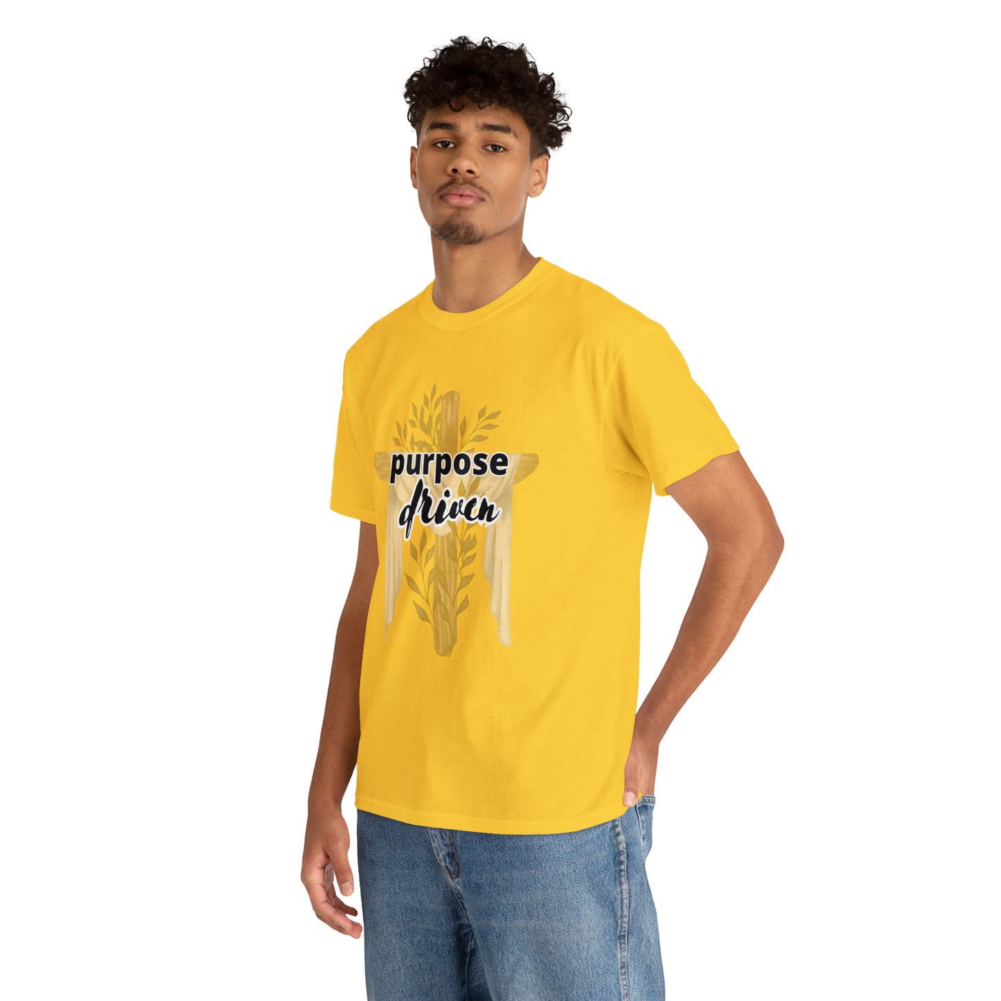Unisex Cotton T-Shirt (purpose driven cross)