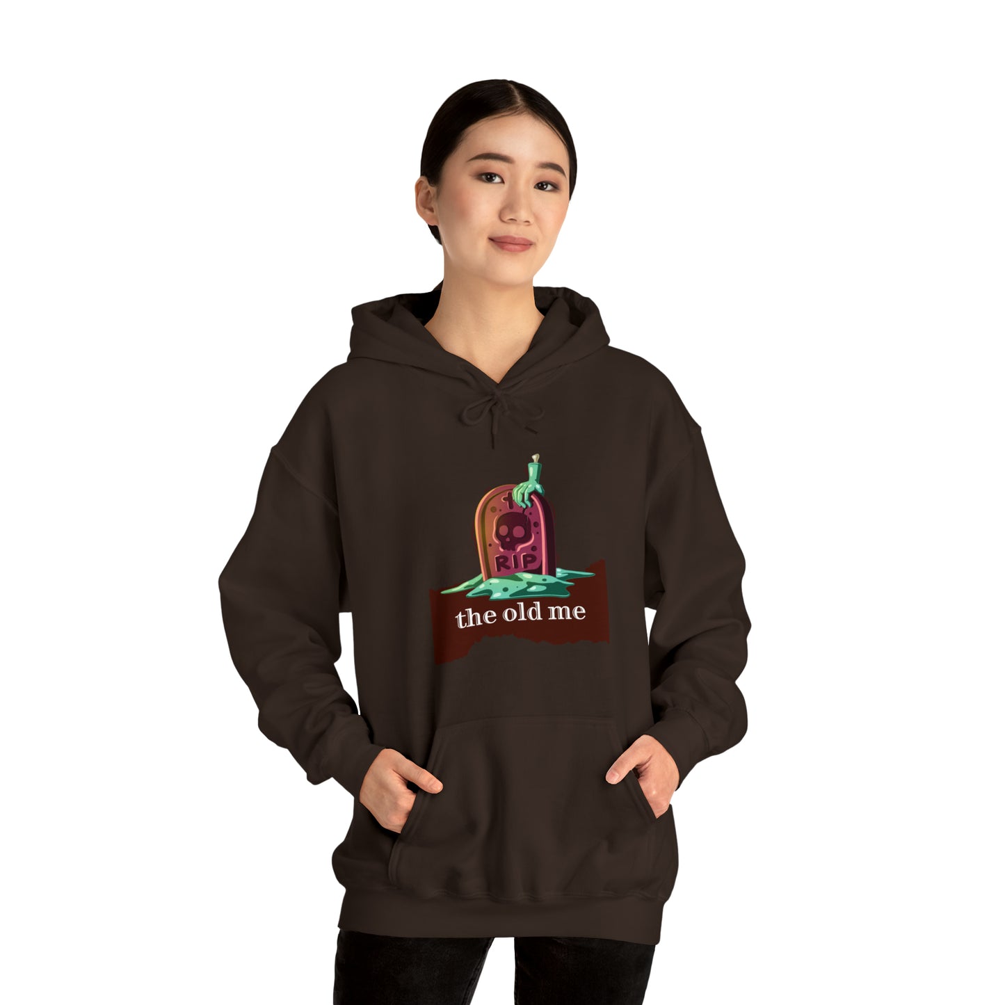 Unisex Hooded Sweatshirt (RIP the old me)