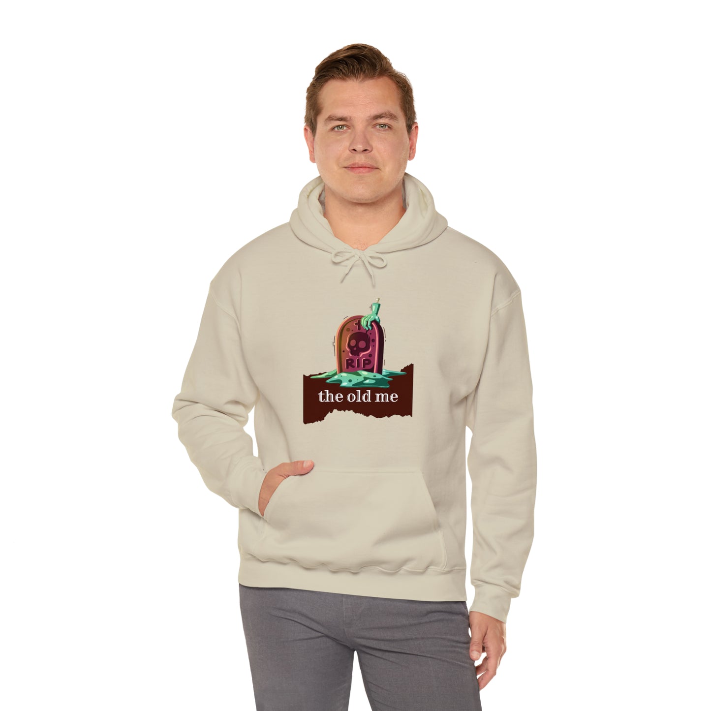 Unisex Hooded Sweatshirt (RIP the old me)