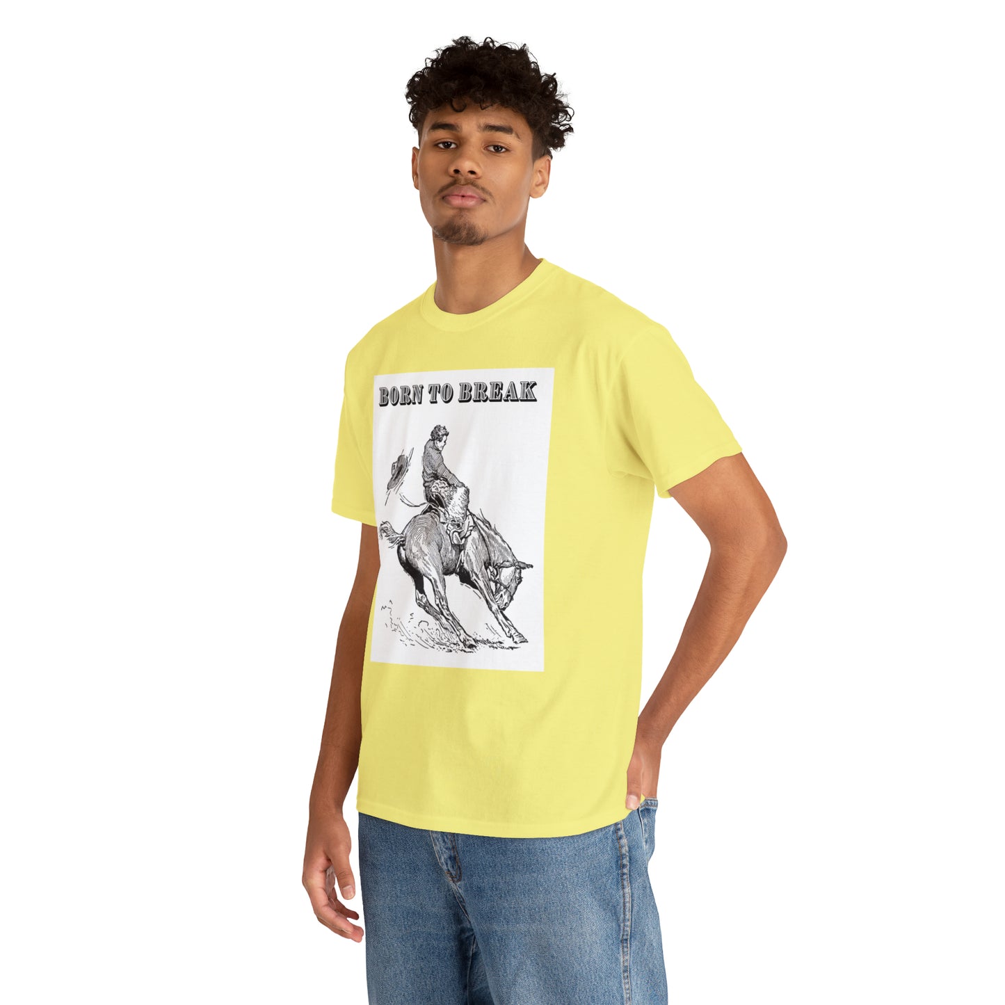 Unisex Cotton T-Shirt (born to break)
