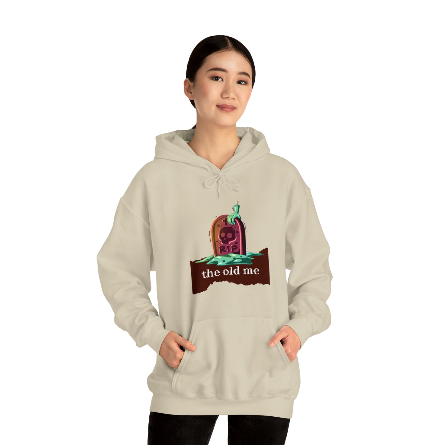 Unisex Hooded Sweatshirt (RIP the old me)