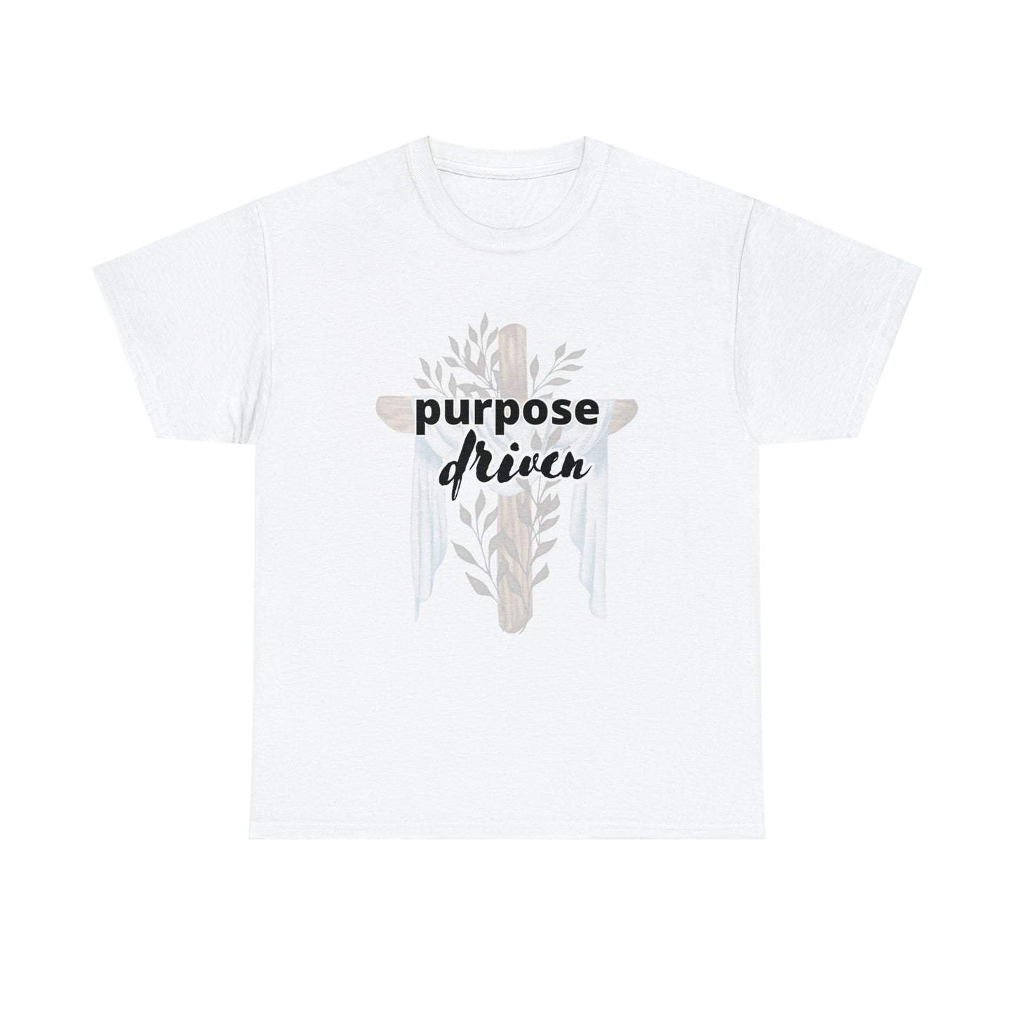 Unisex Cotton T-Shirt (purpose driven cross)