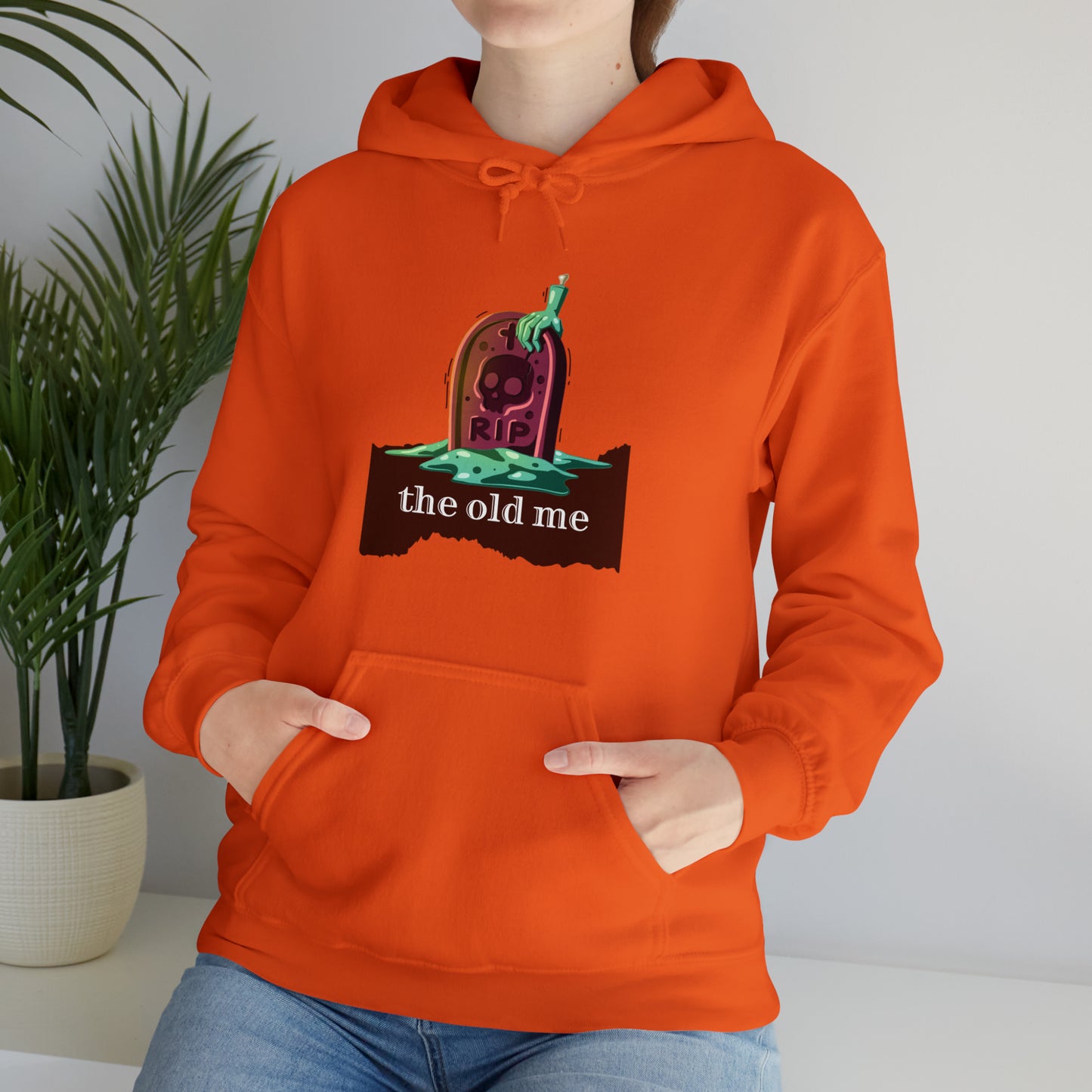 Unisex Hooded Sweatshirt (RIP the old me)