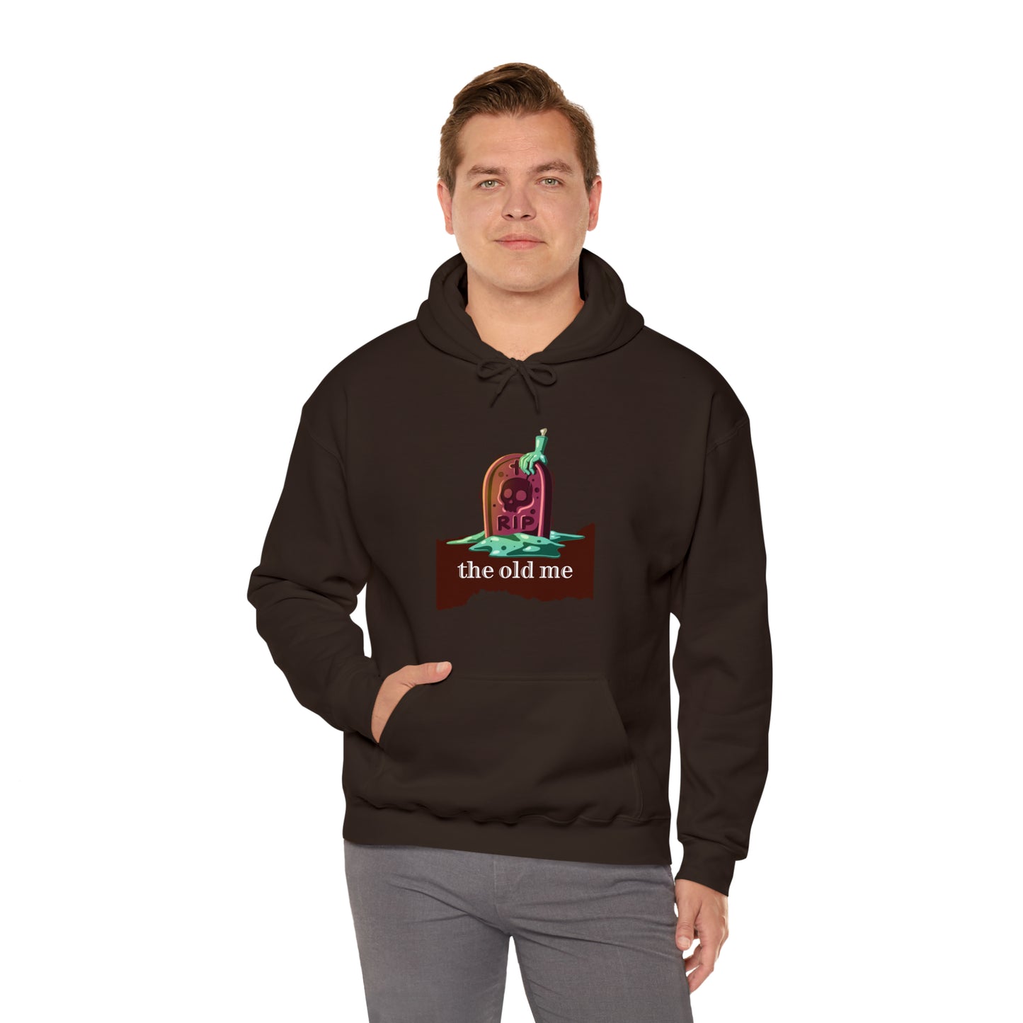 Unisex Hooded Sweatshirt (RIP the old me)