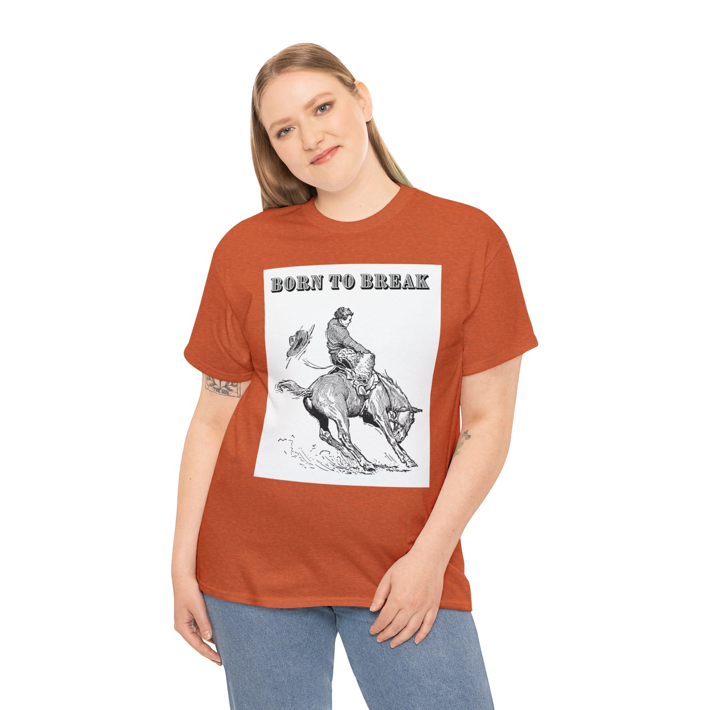 Unisex Cotton T-Shirt (born to break)