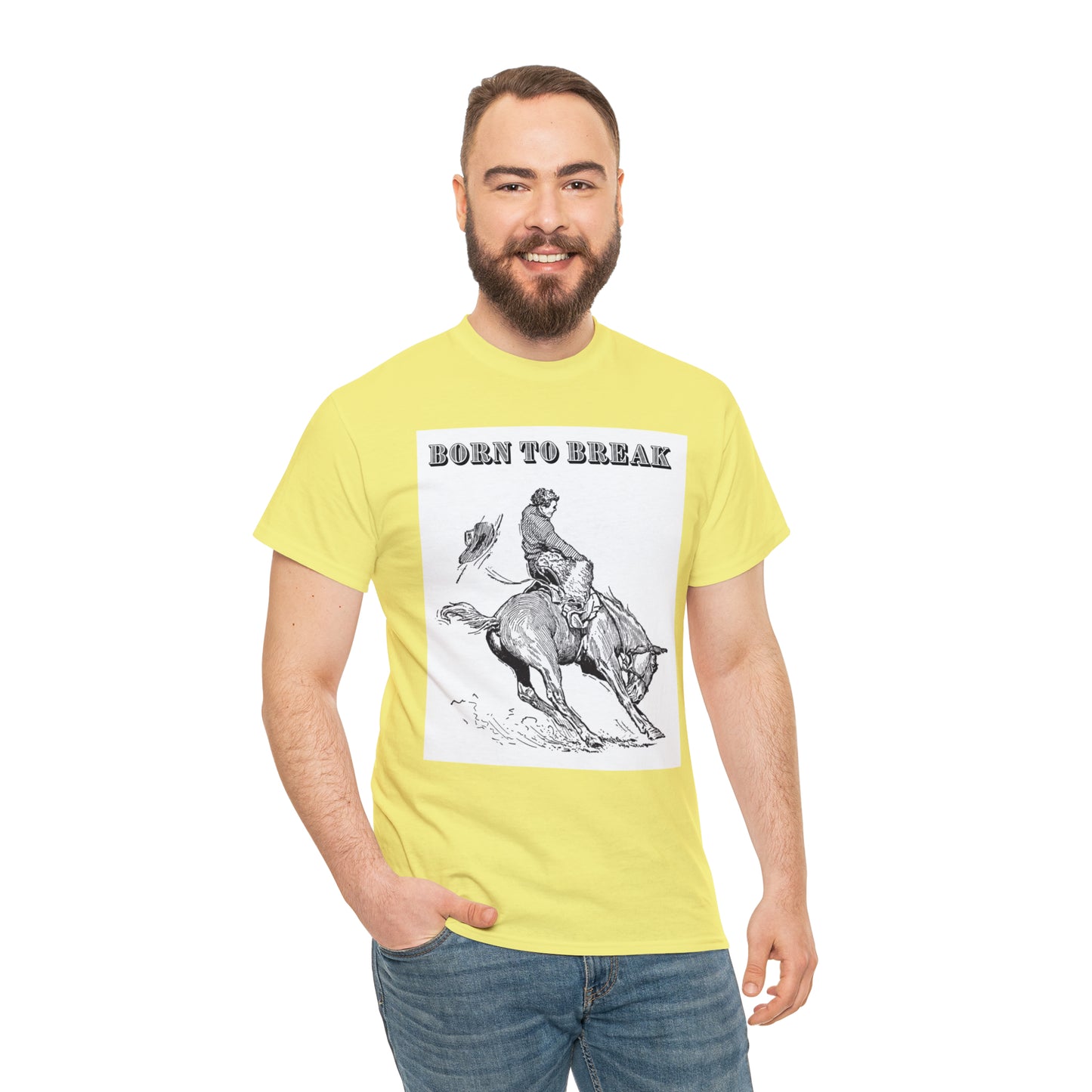 Unisex Cotton T-Shirt (born to break)