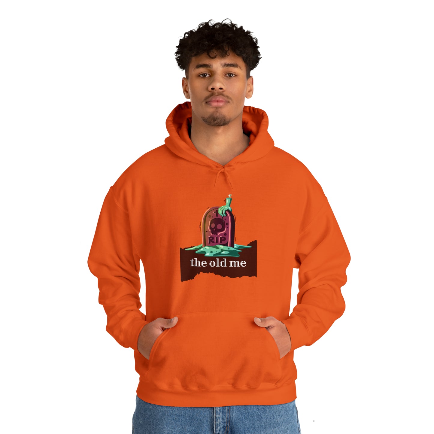 Unisex Hooded Sweatshirt (RIP the old me)