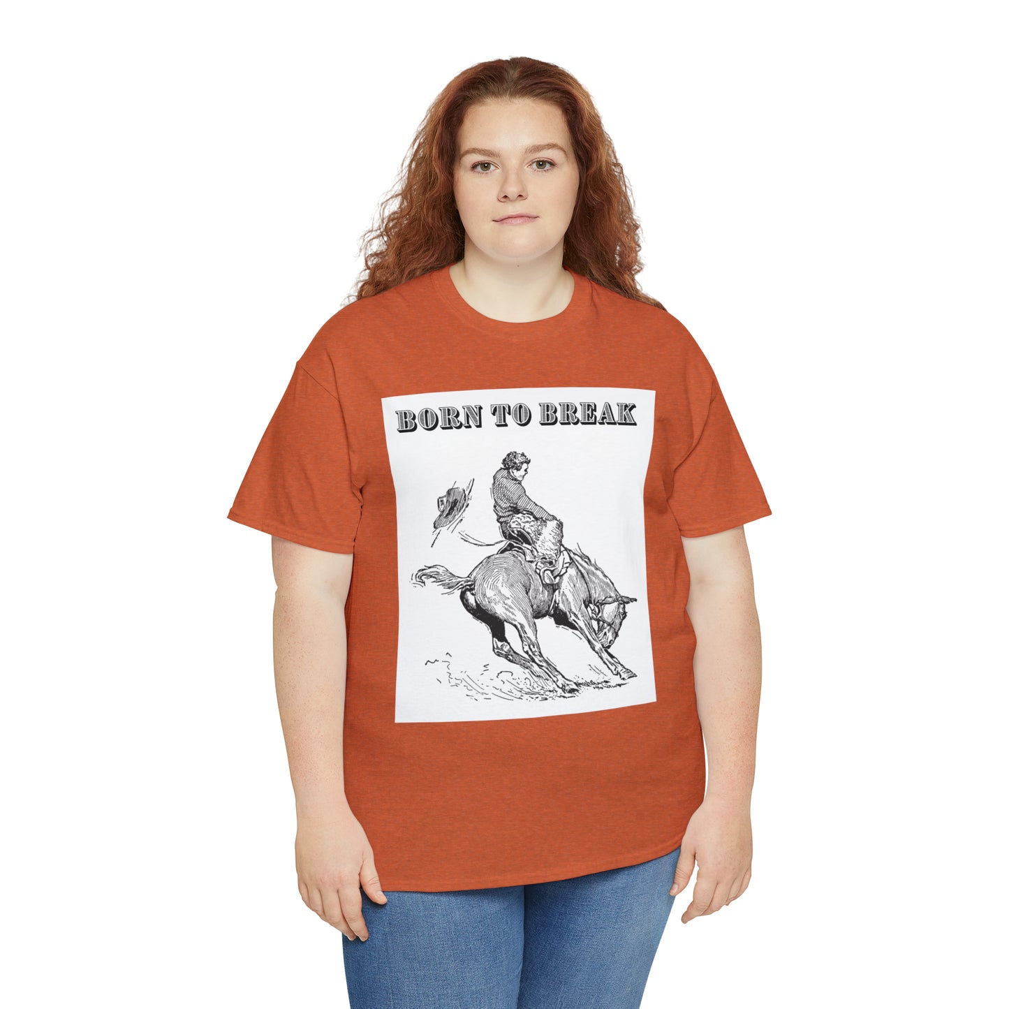 Unisex Cotton T-Shirt (born to break)