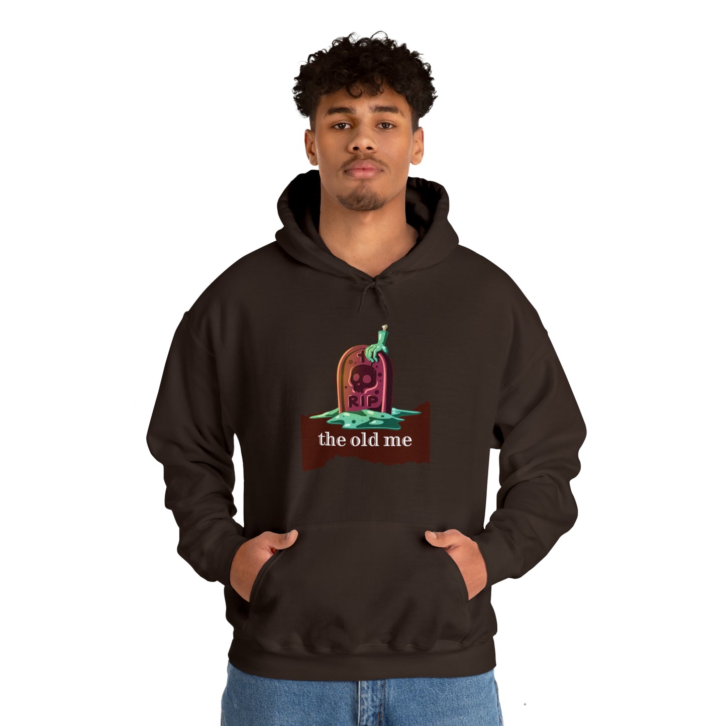 Unisex Hooded Sweatshirt (RIP the old me)