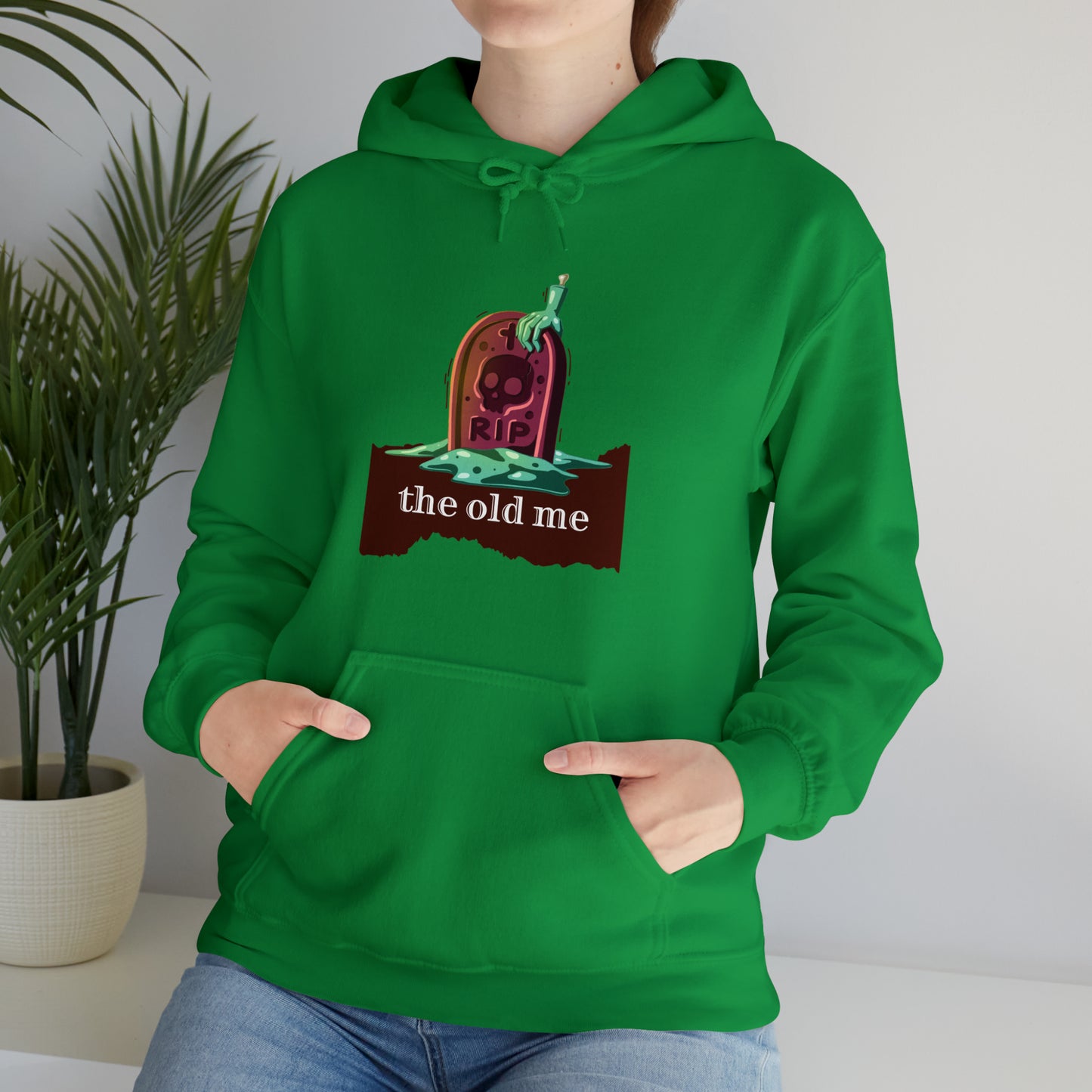 Unisex Hooded Sweatshirt (RIP the old me)