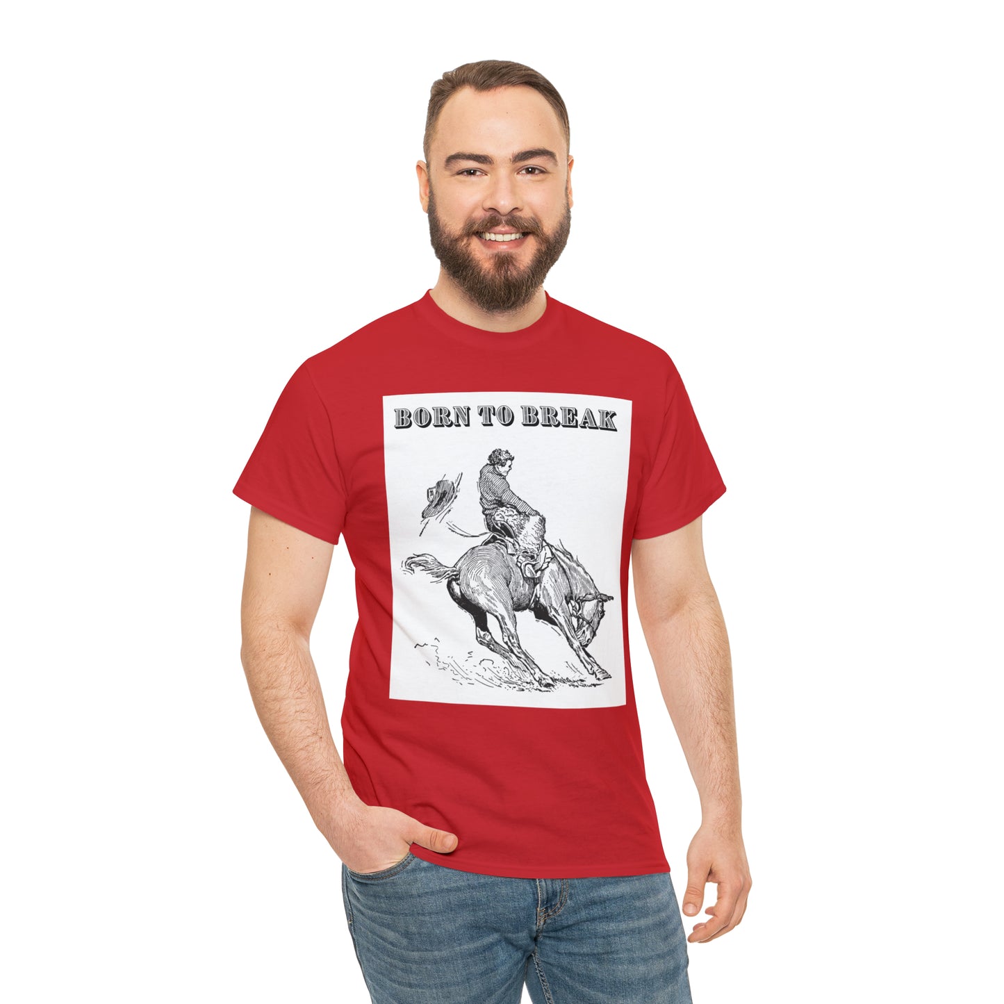 Unisex Cotton T-Shirt (born to break)