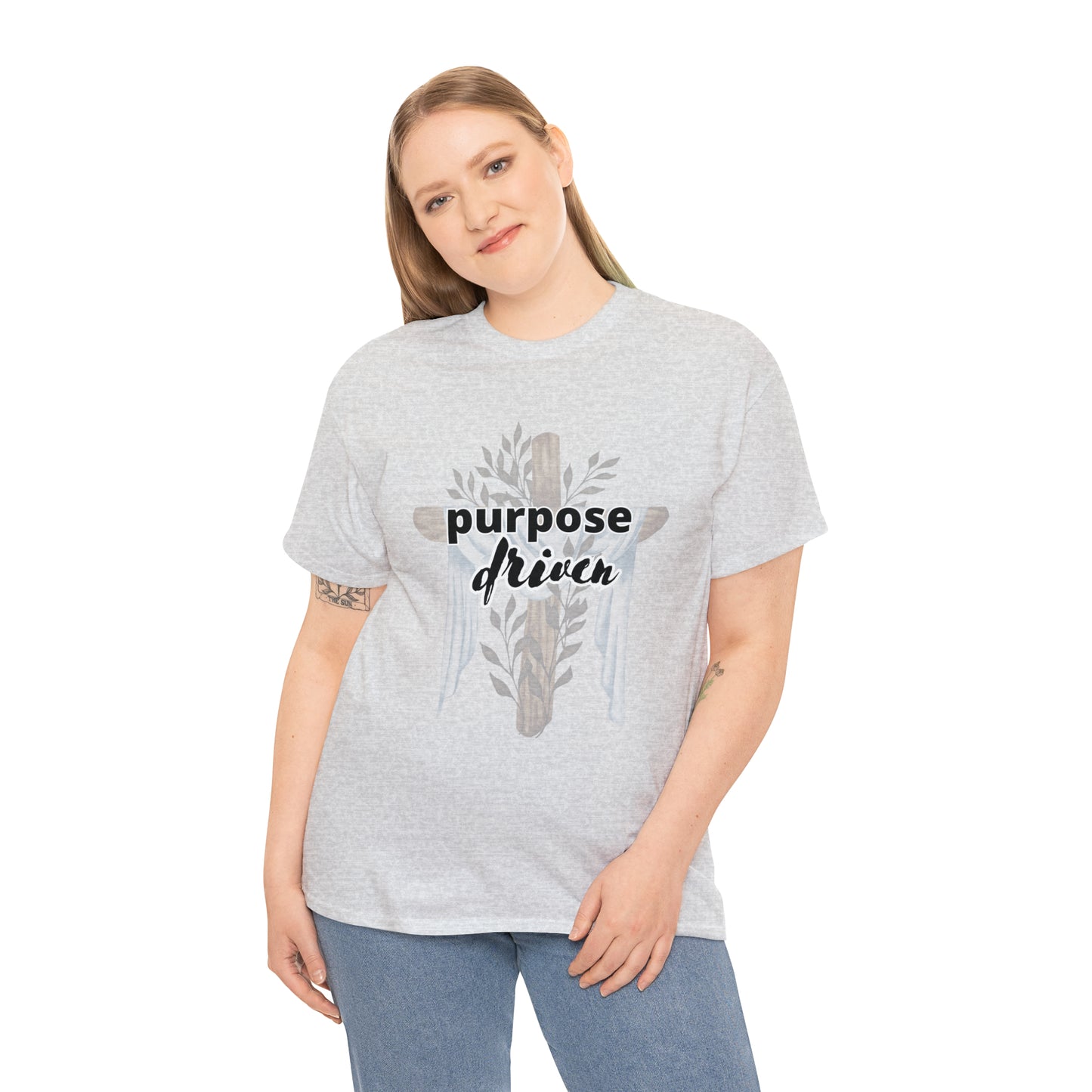Unisex Cotton T-Shirt (purpose driven cross)
