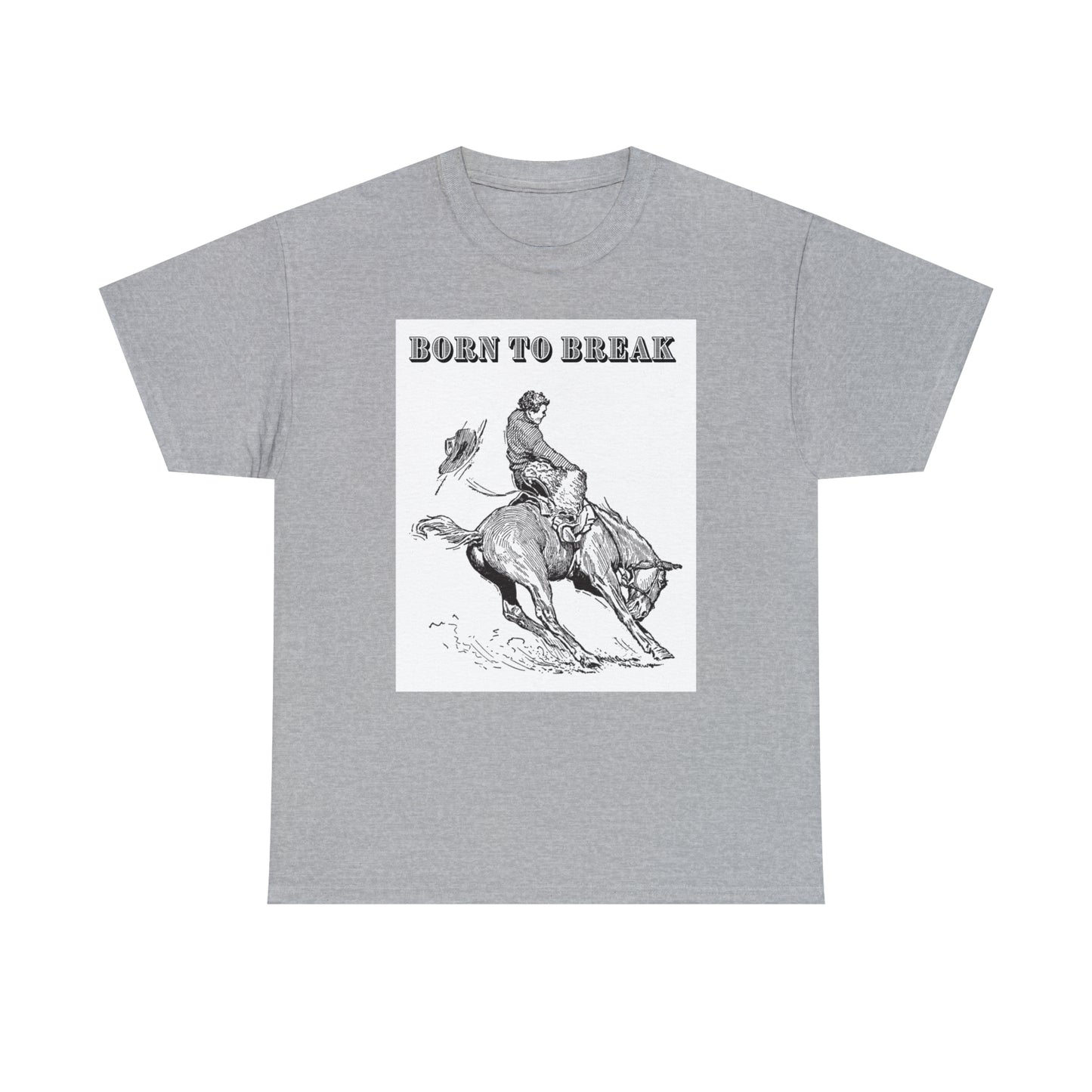 Unisex Cotton T-Shirt (born to break)