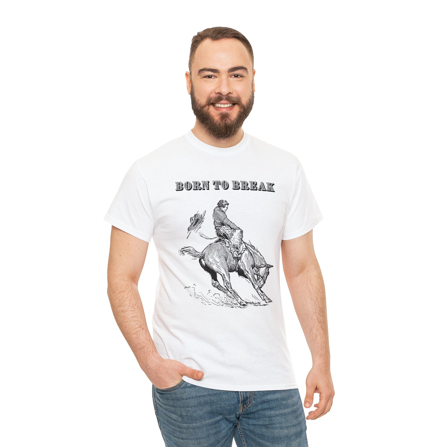 Unisex Cotton T-Shirt (born to break)