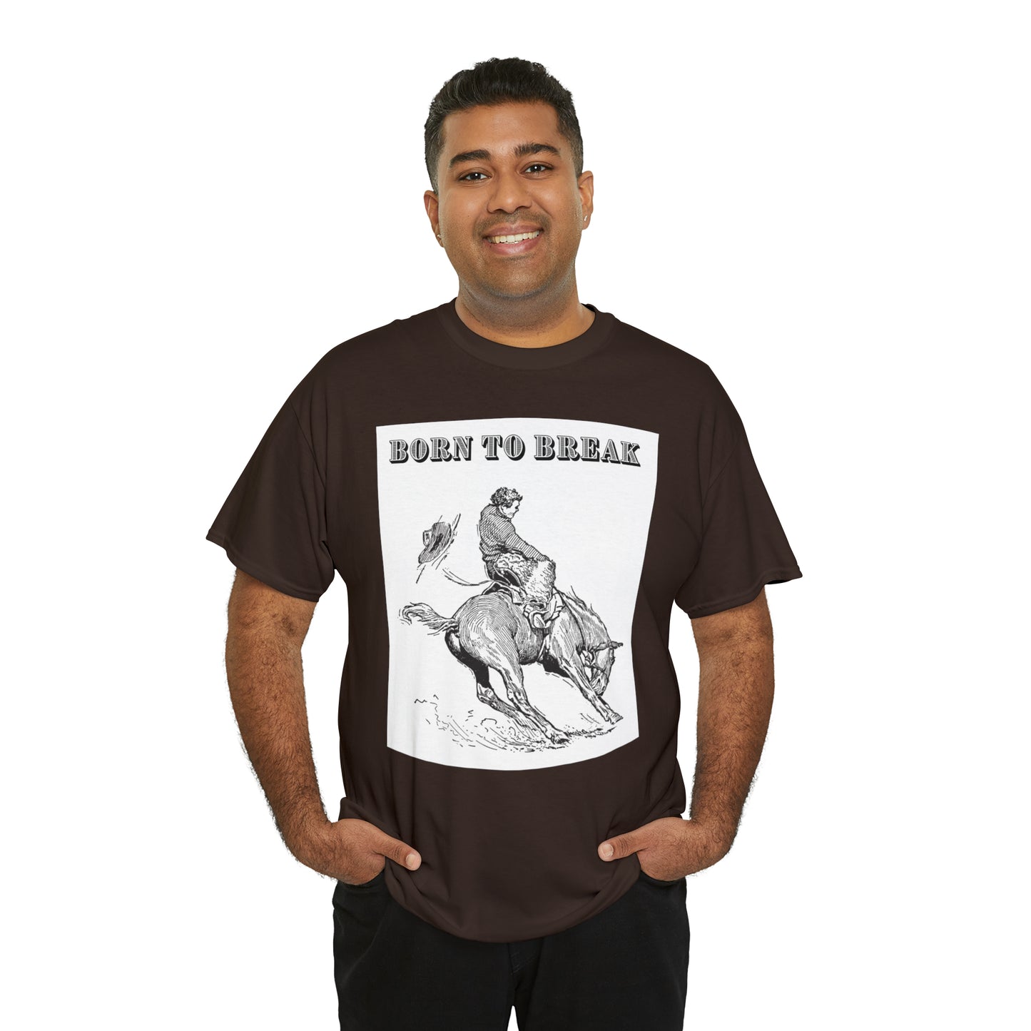 Unisex Cotton T-Shirt (born to break)