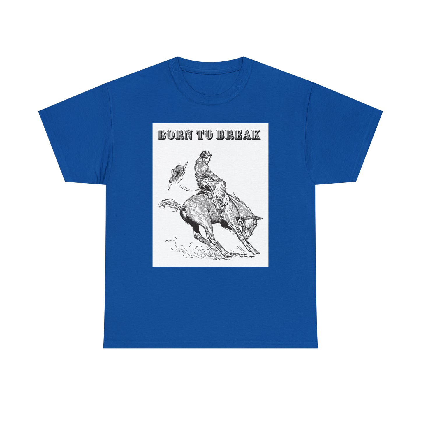Unisex Cotton T-Shirt (born to break)